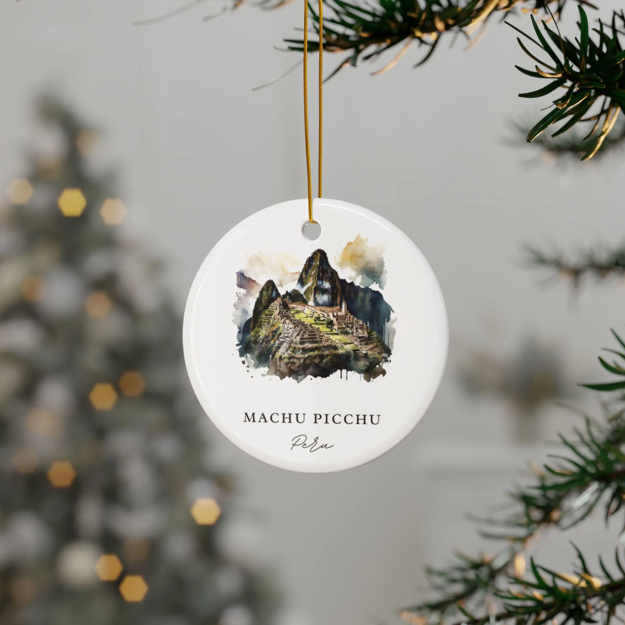 Machu Picchu Ornament: Machu Picchu Souvenir, Machu Picchu Decor, and Authentic Machu Picchu Xmas Gift - Image 3