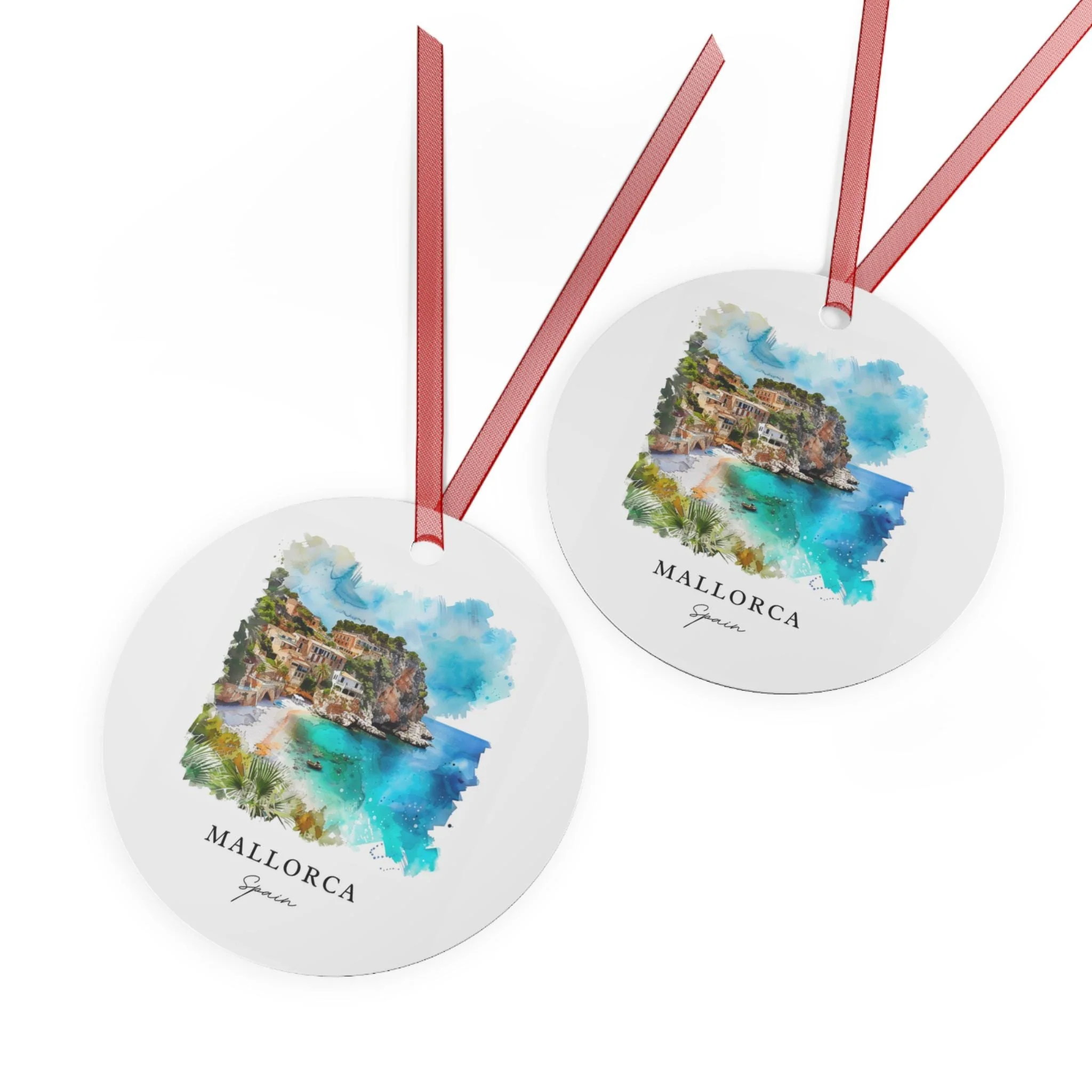 Mallorca Spain Ornament: Unique Mallorca Souvenir, Mallorca Xmas Decor, and Authentic Mallorca Espana Gift - Image 2