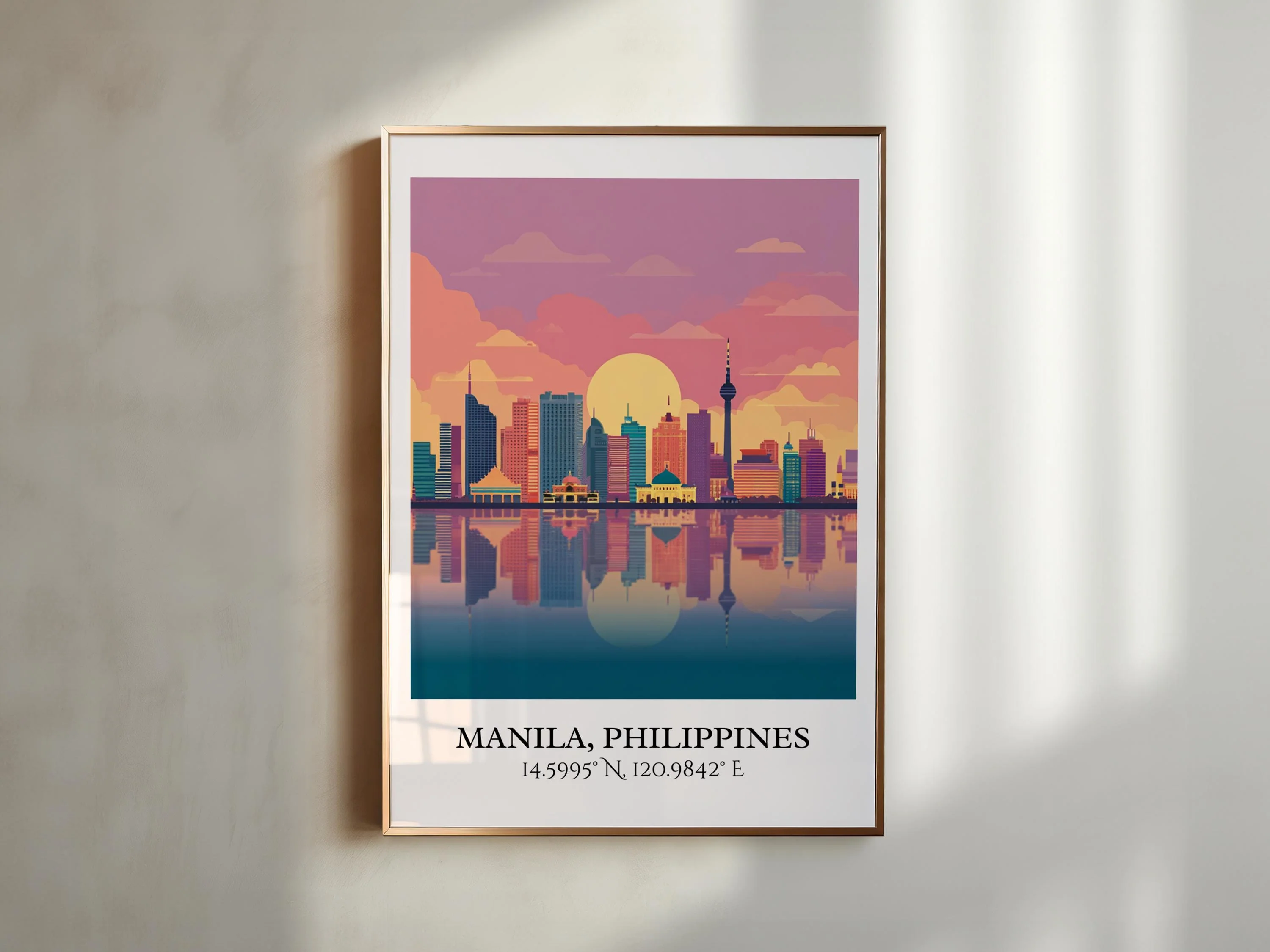 Manila, Philippines – Watercolor Art Print - Image 5