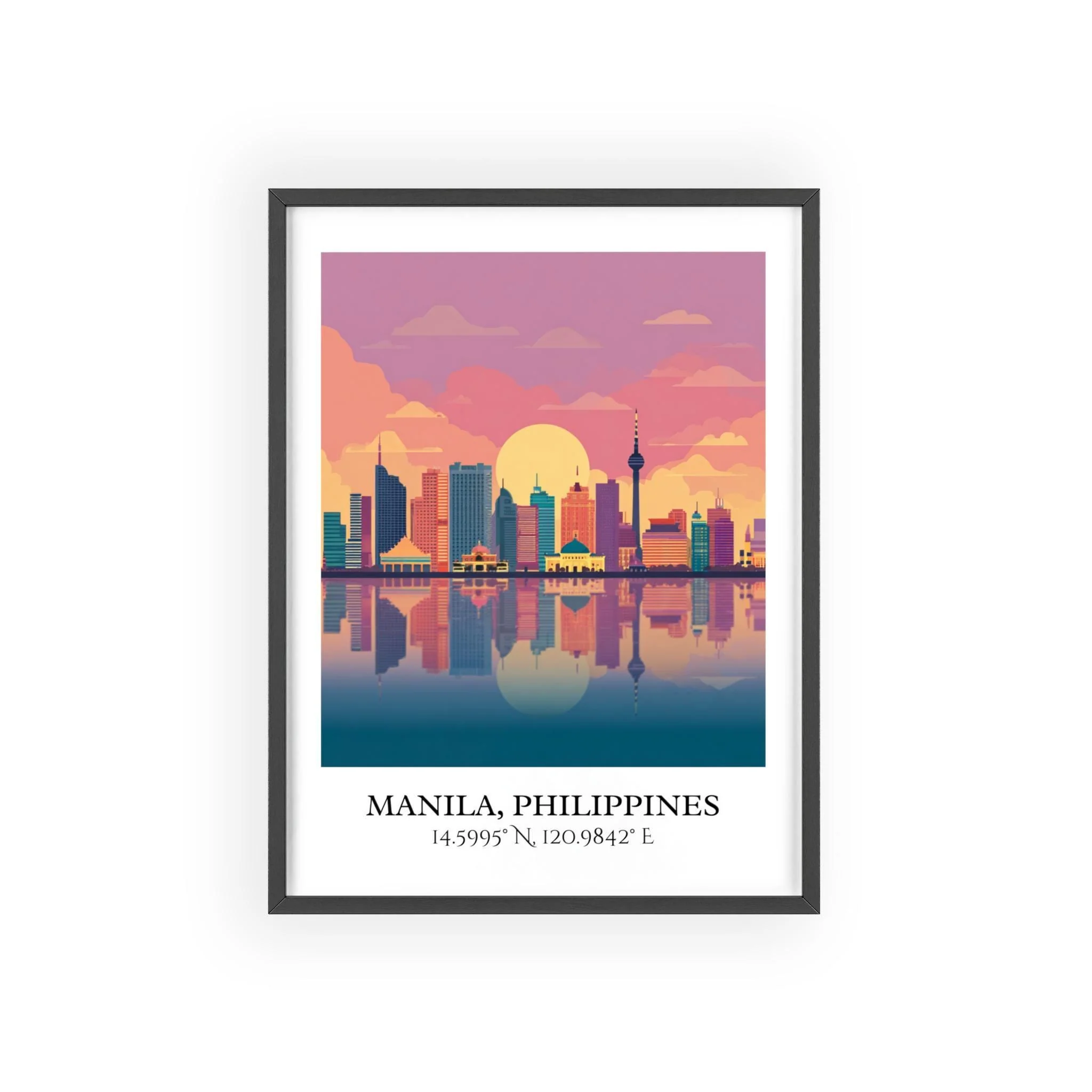 Manila, Philippines – Watercolor Art Print - Image 7