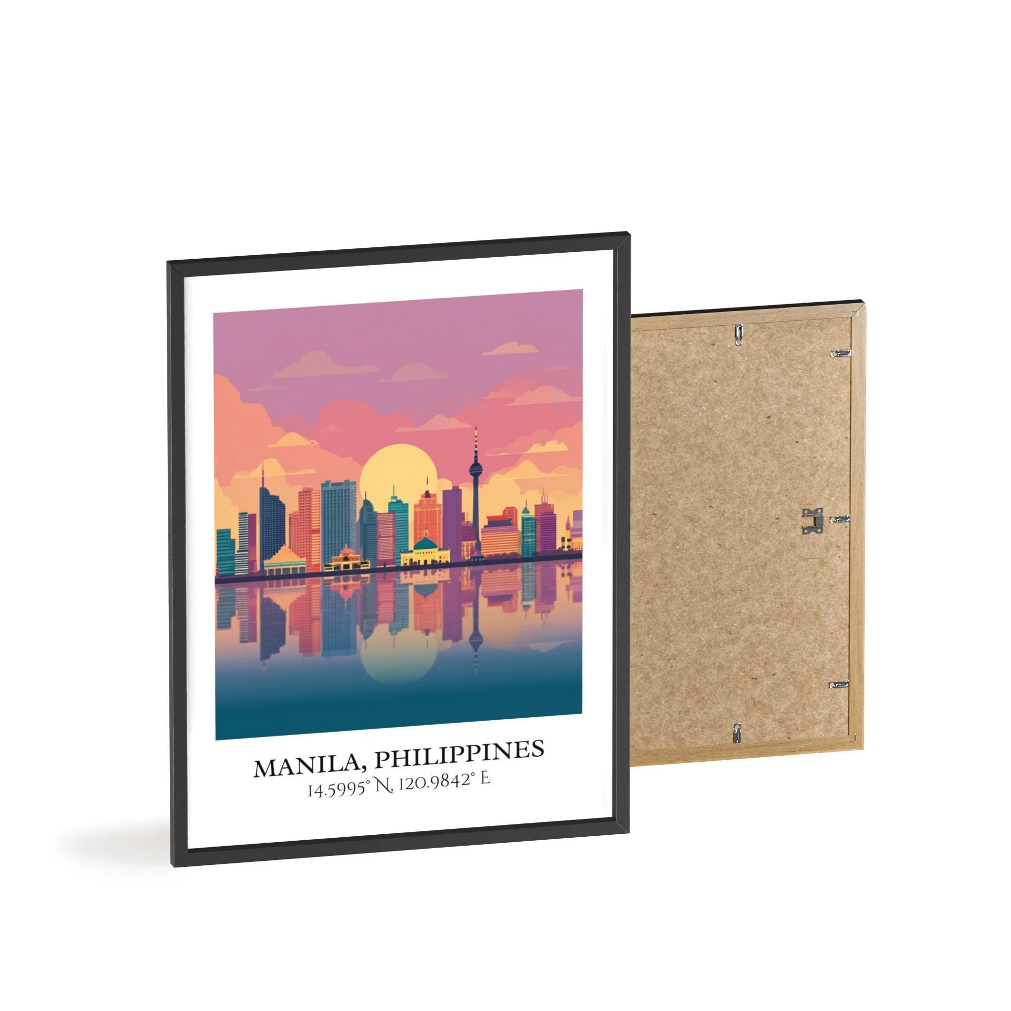 Manila, Philippines – Watercolor Art Print - Image 8