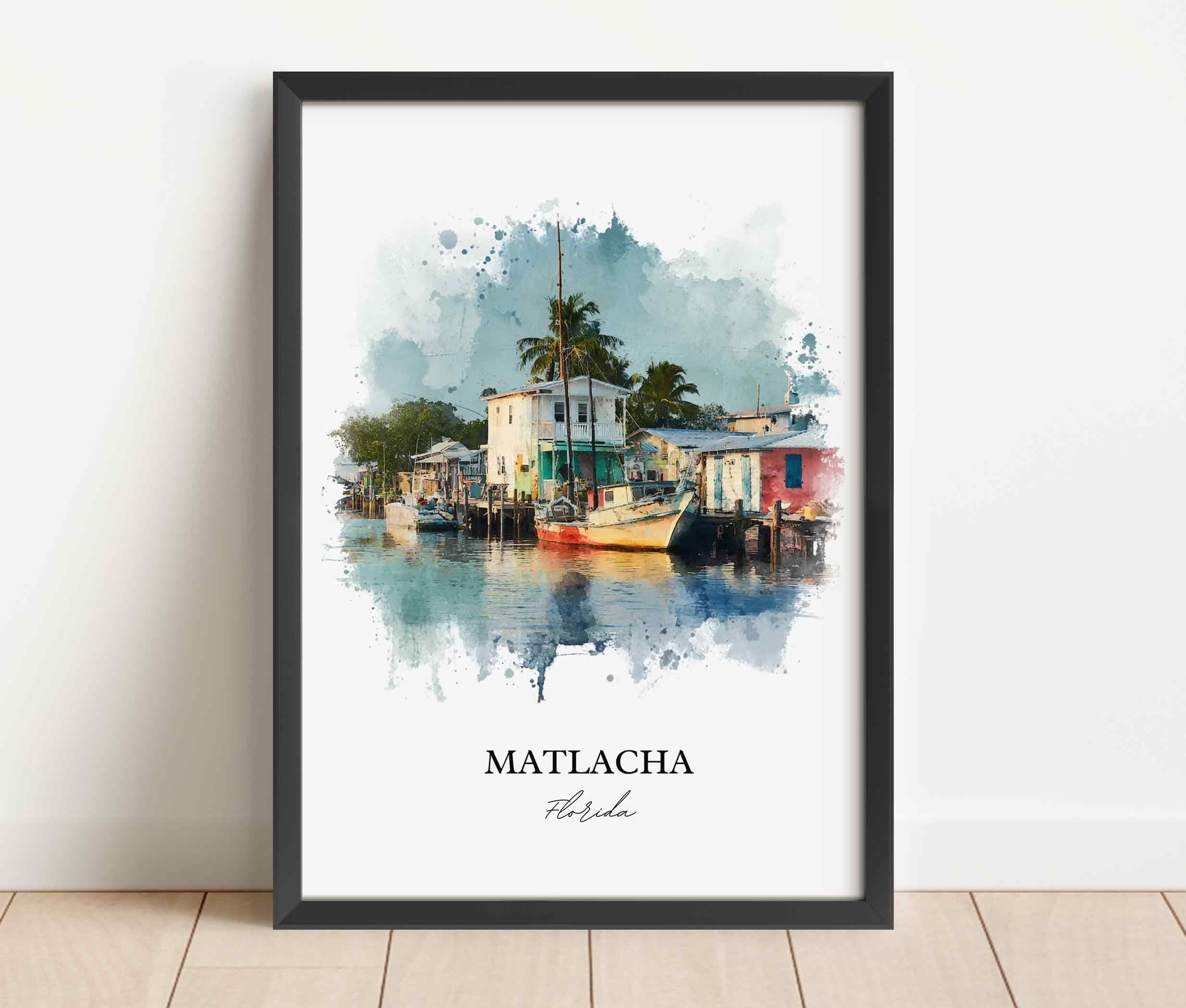 Matlacha, Florida – Watercolor Art Print