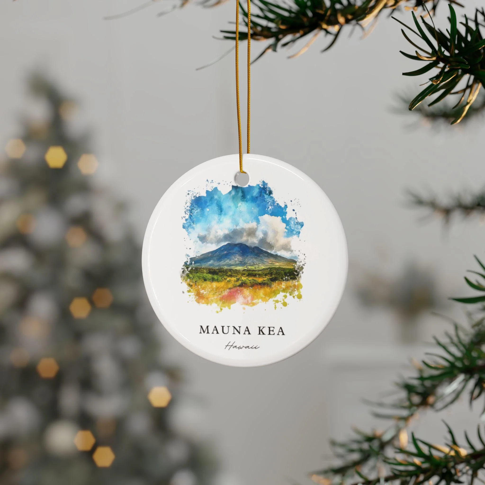 Mauna Kea Hawaii Ornament: Unique Mauna Kea Souvenir, Mauna Kea Decor, and Authentic Mauna Kea HI Gift - Image 3