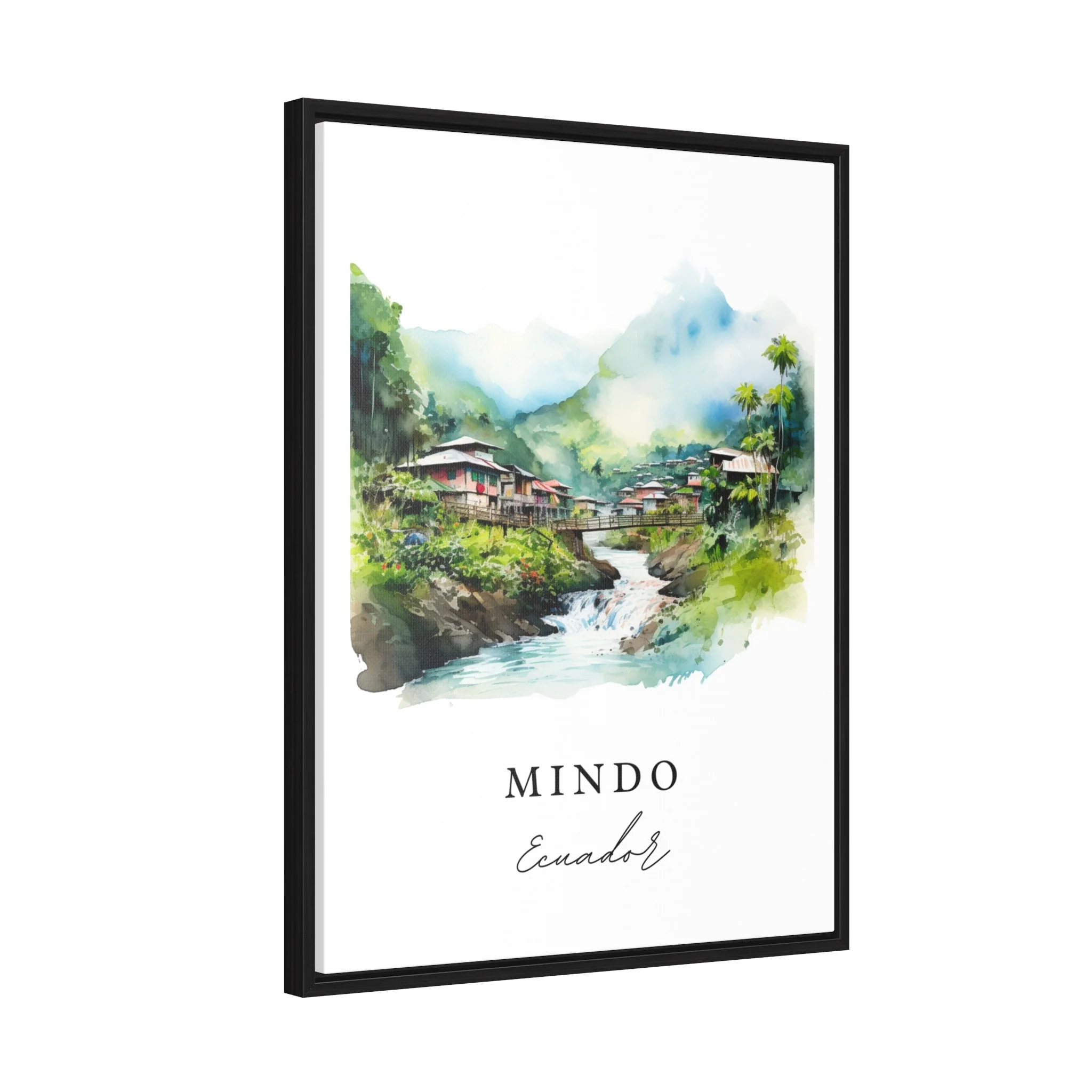 Mindo, Ecuador – Watercolor Art Print - Image 7