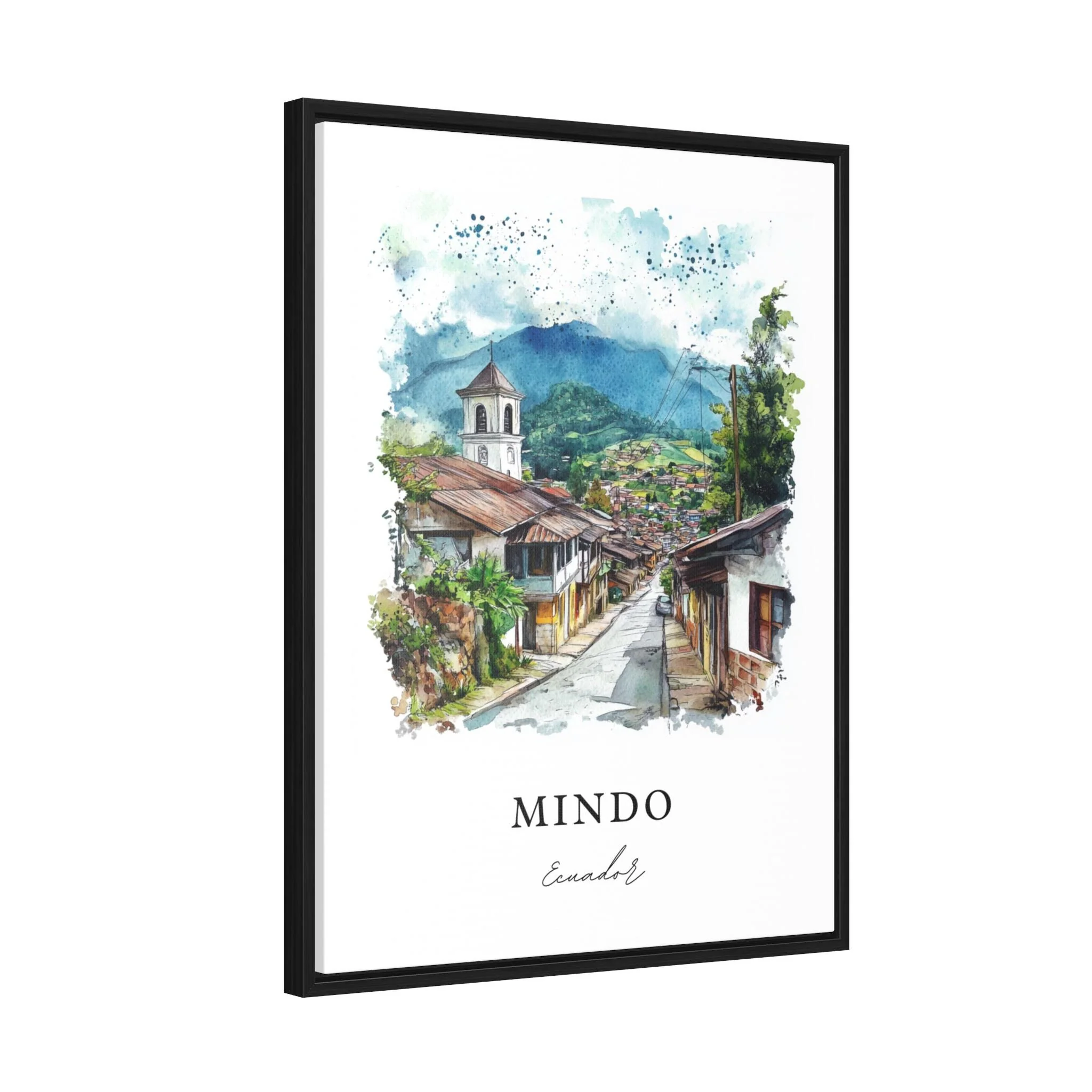 Mindo, Ecuador – Watercolor Art Print - Image 7