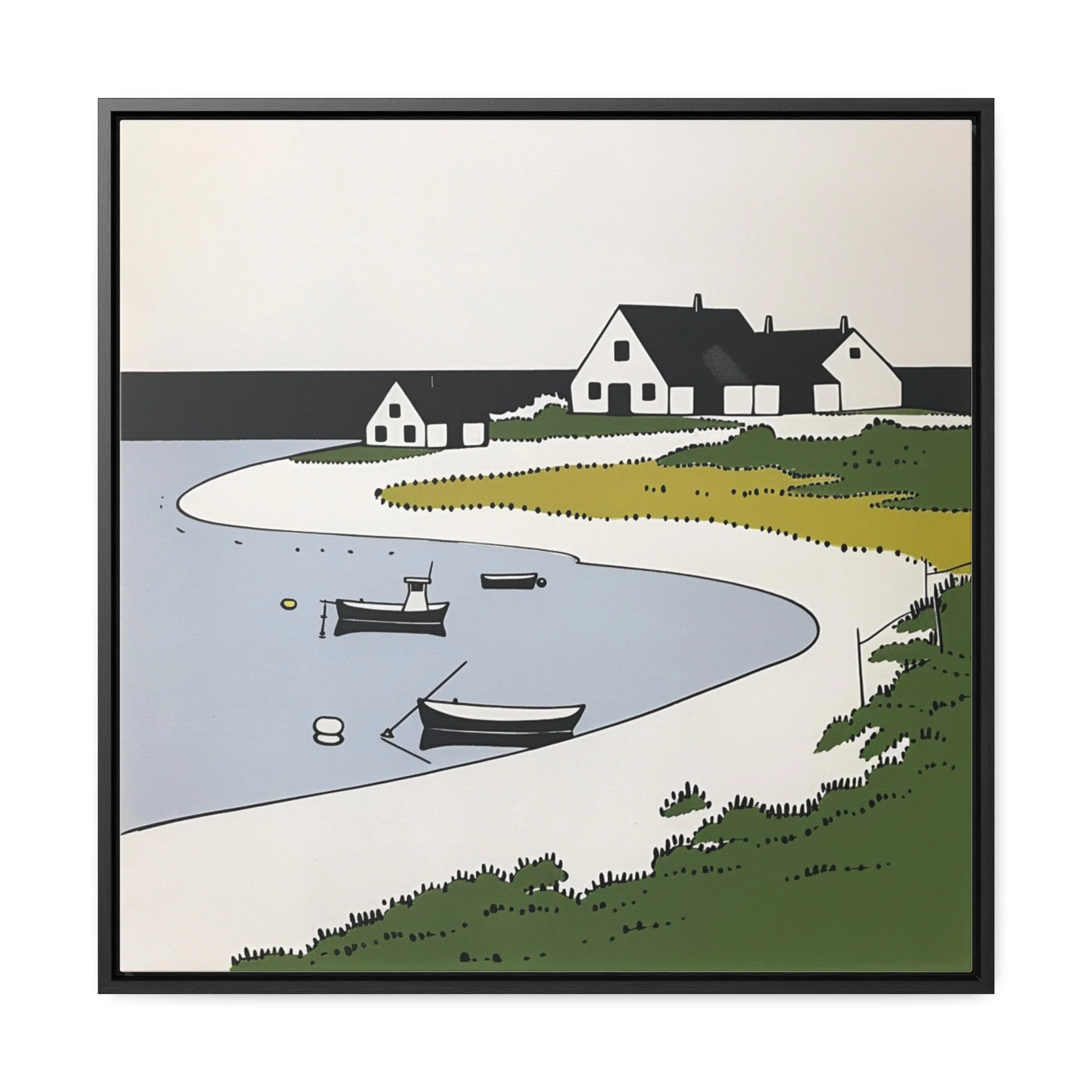 Cape Cod, USA – Watercolor Art Print - Image 3