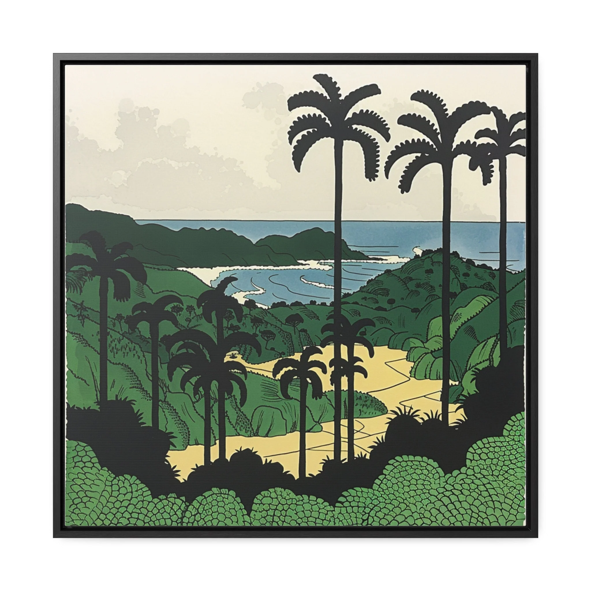 Costa Rica – Watercolor Art Print - Image 4