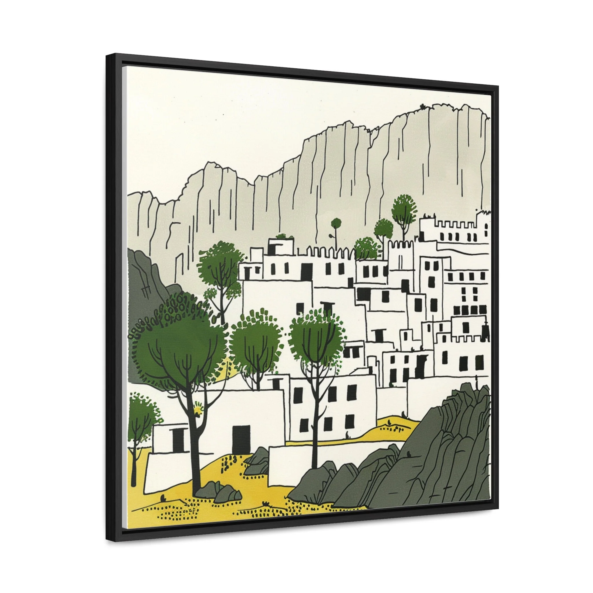 Pakistan – Watercolor Art Print - Image 5