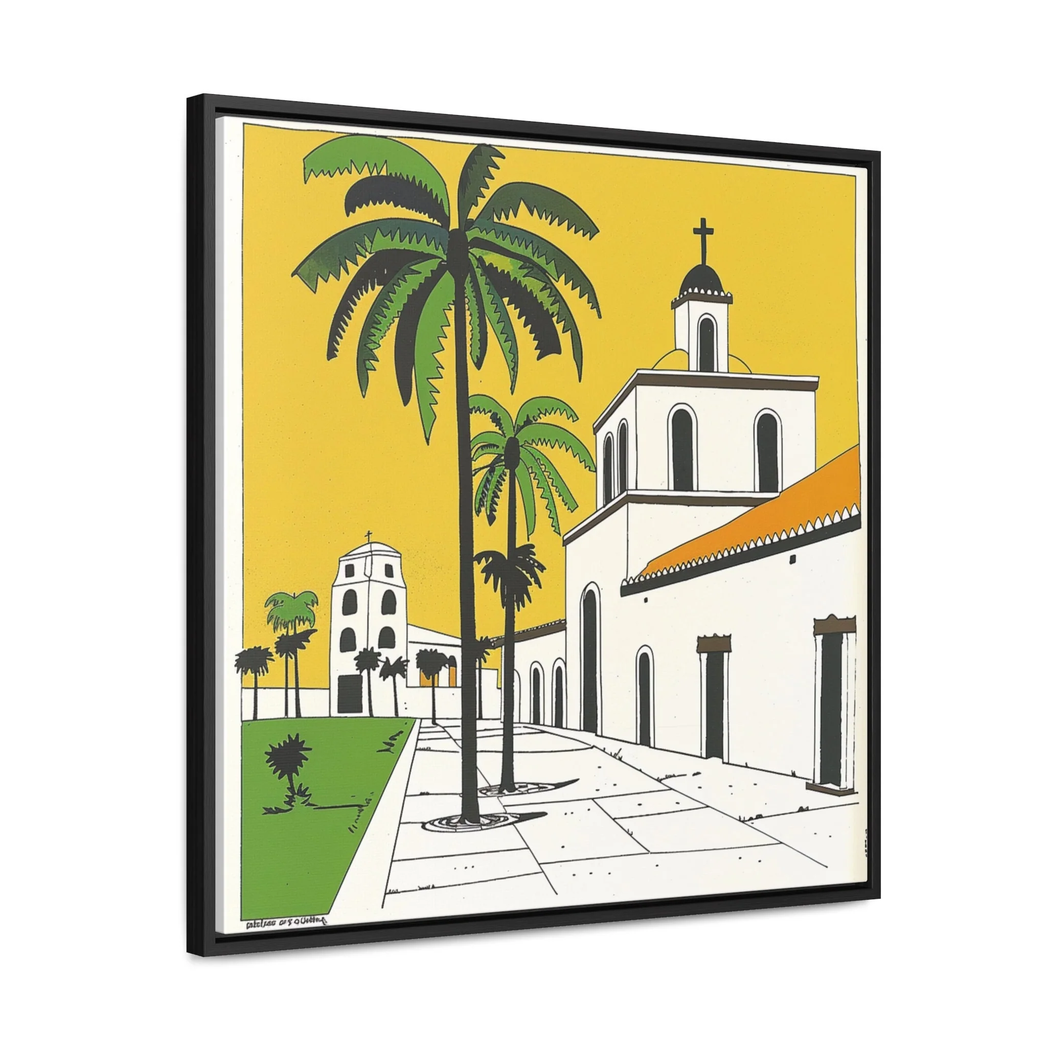 Ponce, Puerto Rico – Watercolor Art Print - Image 5