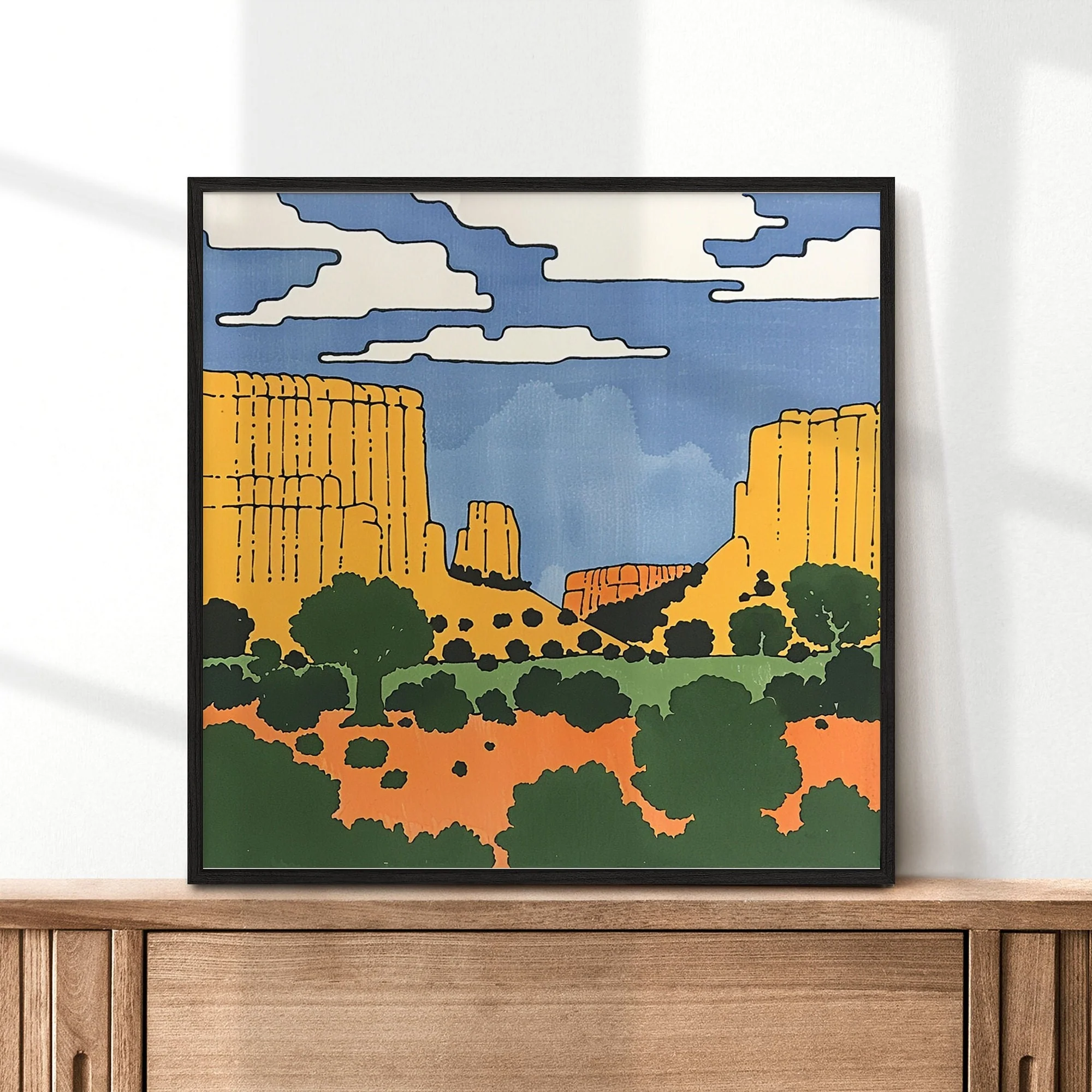 Sedona, Arizona – Watercolor Art Print