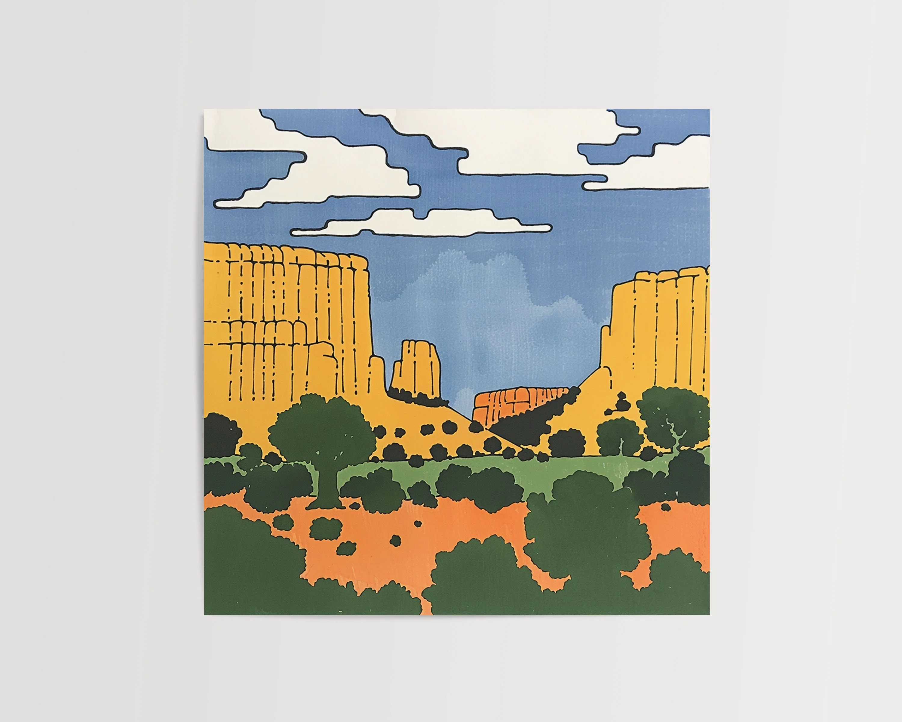 Sedona, Arizona – Watercolor Art Print - Image 3
