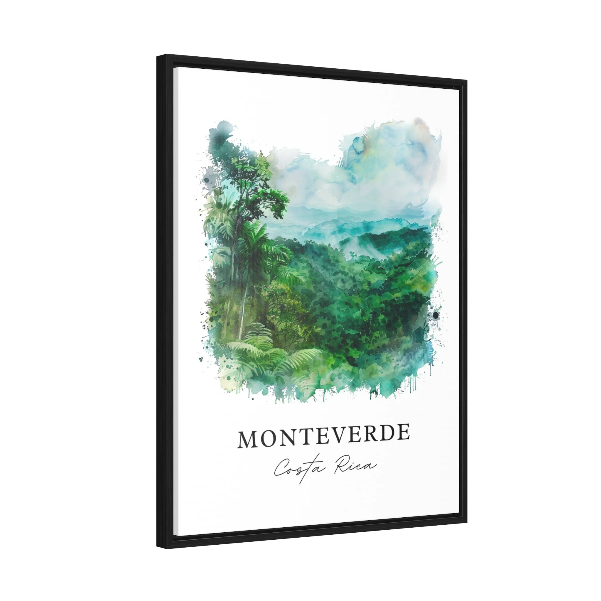 Monteverde, Costa Rica – Watercolor Art Print - Image 6