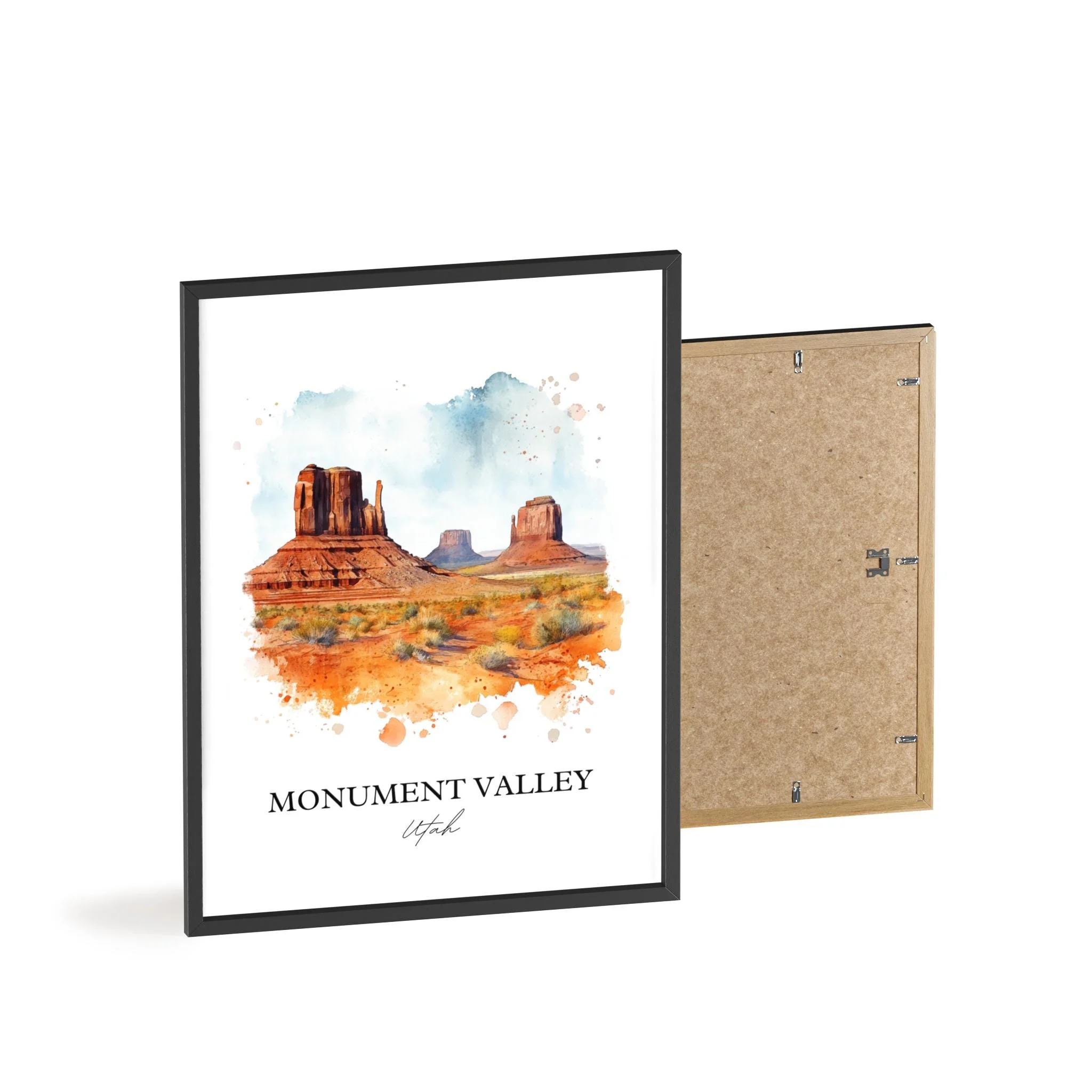 Monument Valley, USA – Watercolor Art Print - Image 8