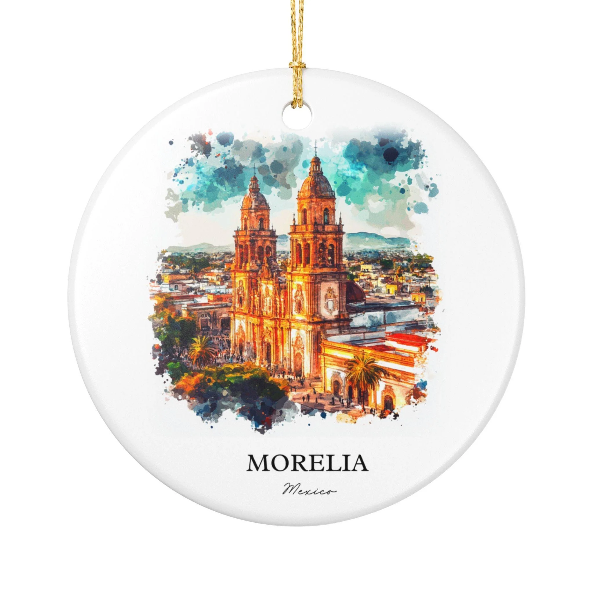 Morelia MX Ornament: Unique Morelia Souvenir, Morelia Mexico Xmas Decor, and Authentic Morelia Gift - Image 2