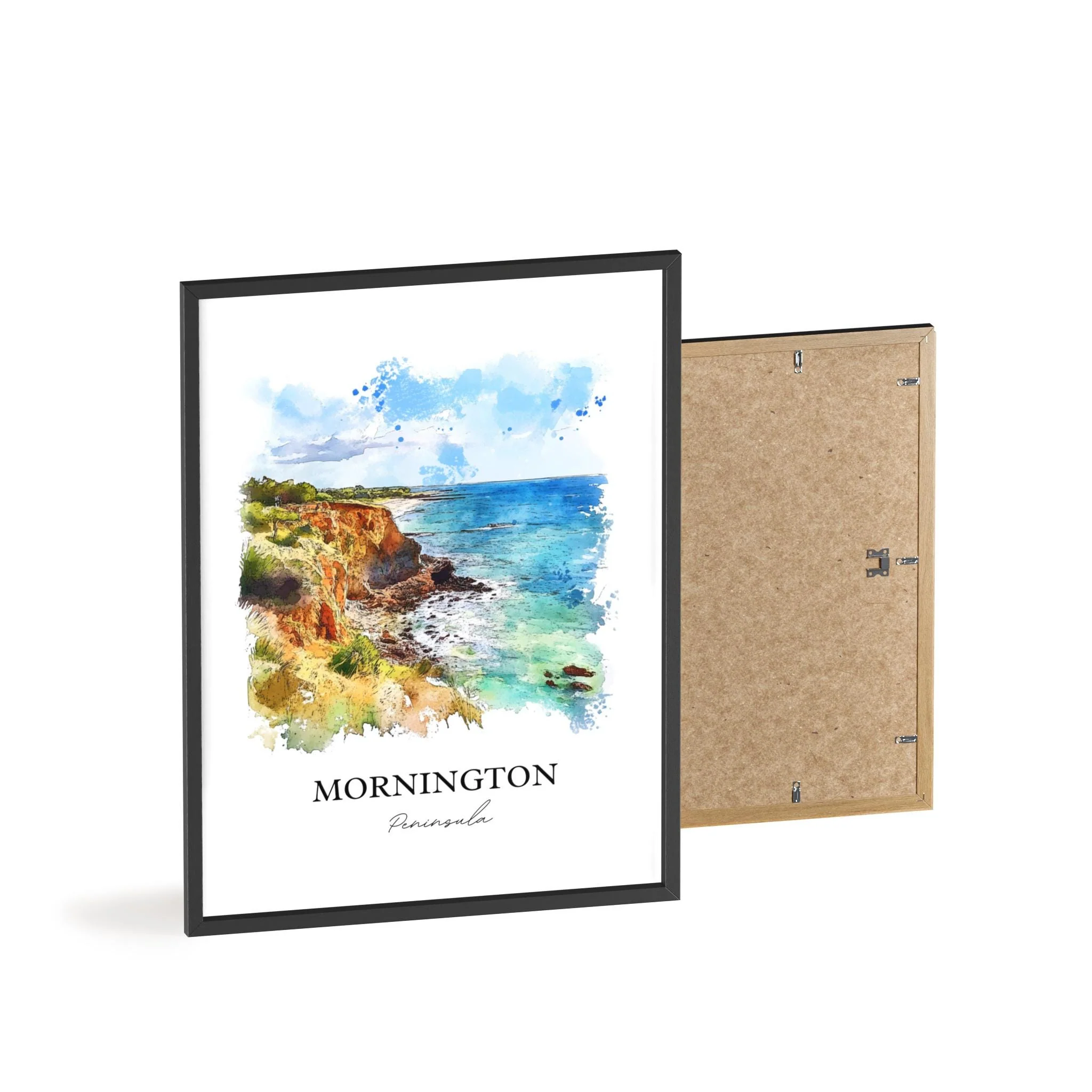 Mornington Peninsula, Australia – Watercolor Art Print Cape Schanck, Victoria - Image 8