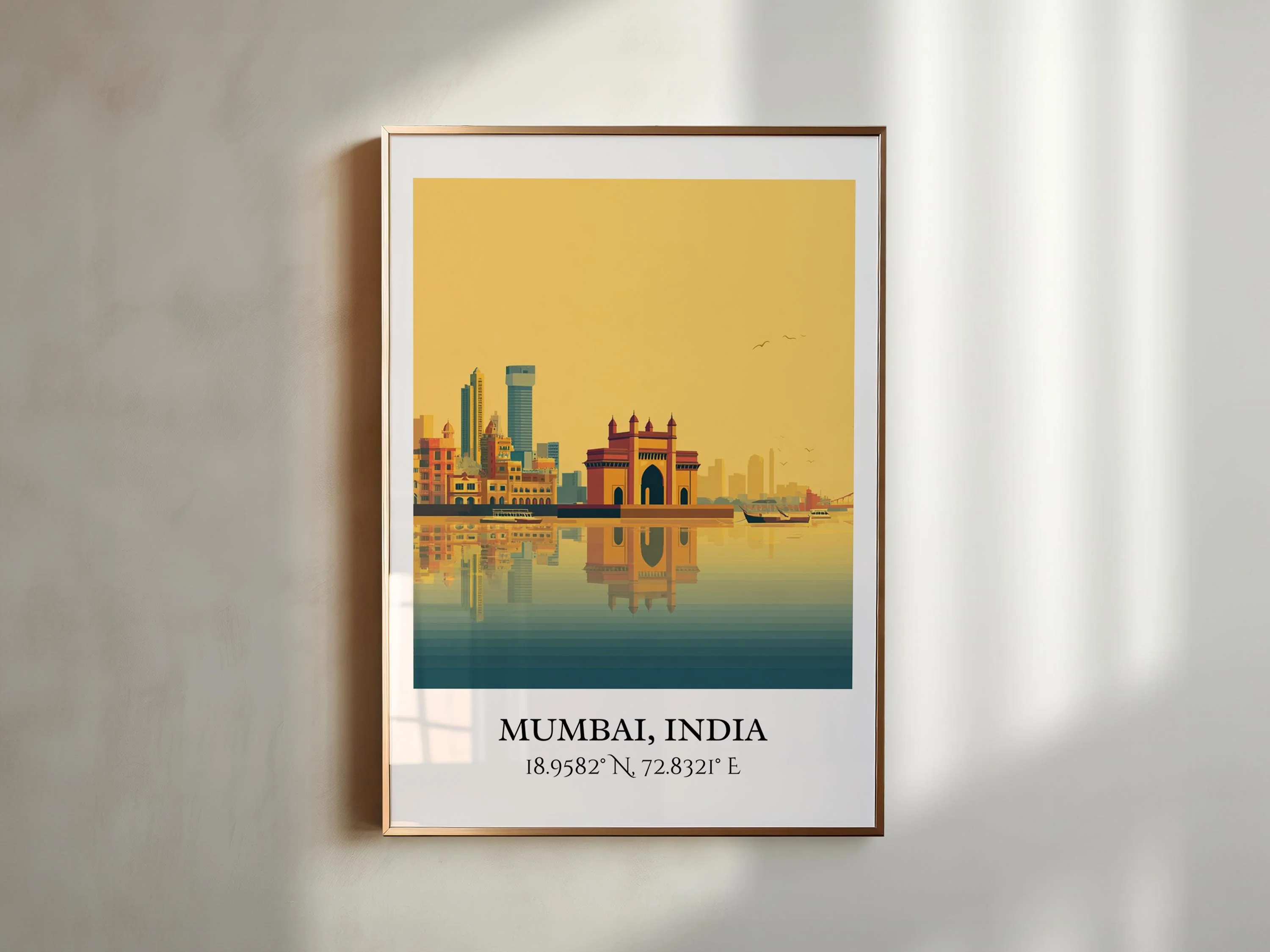 Mumbai, India – Watercolor Art Print - Image 4