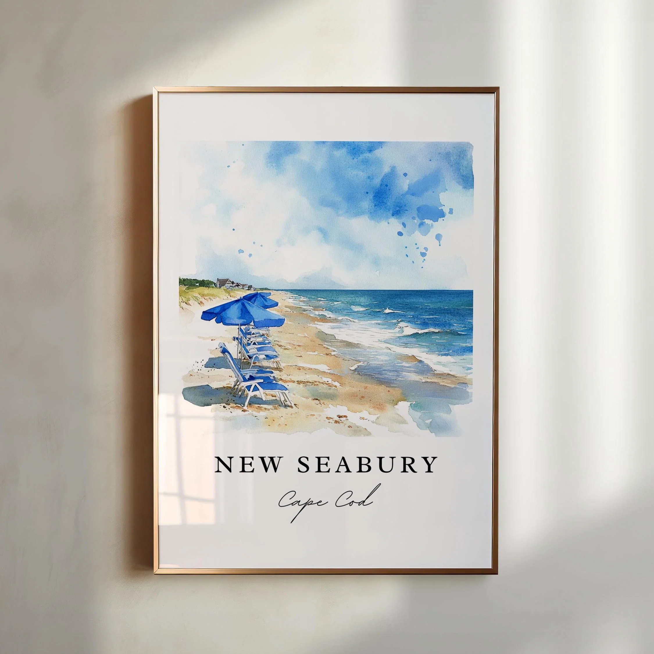 New Seabury, Massachusetts – Watercolor Art Print