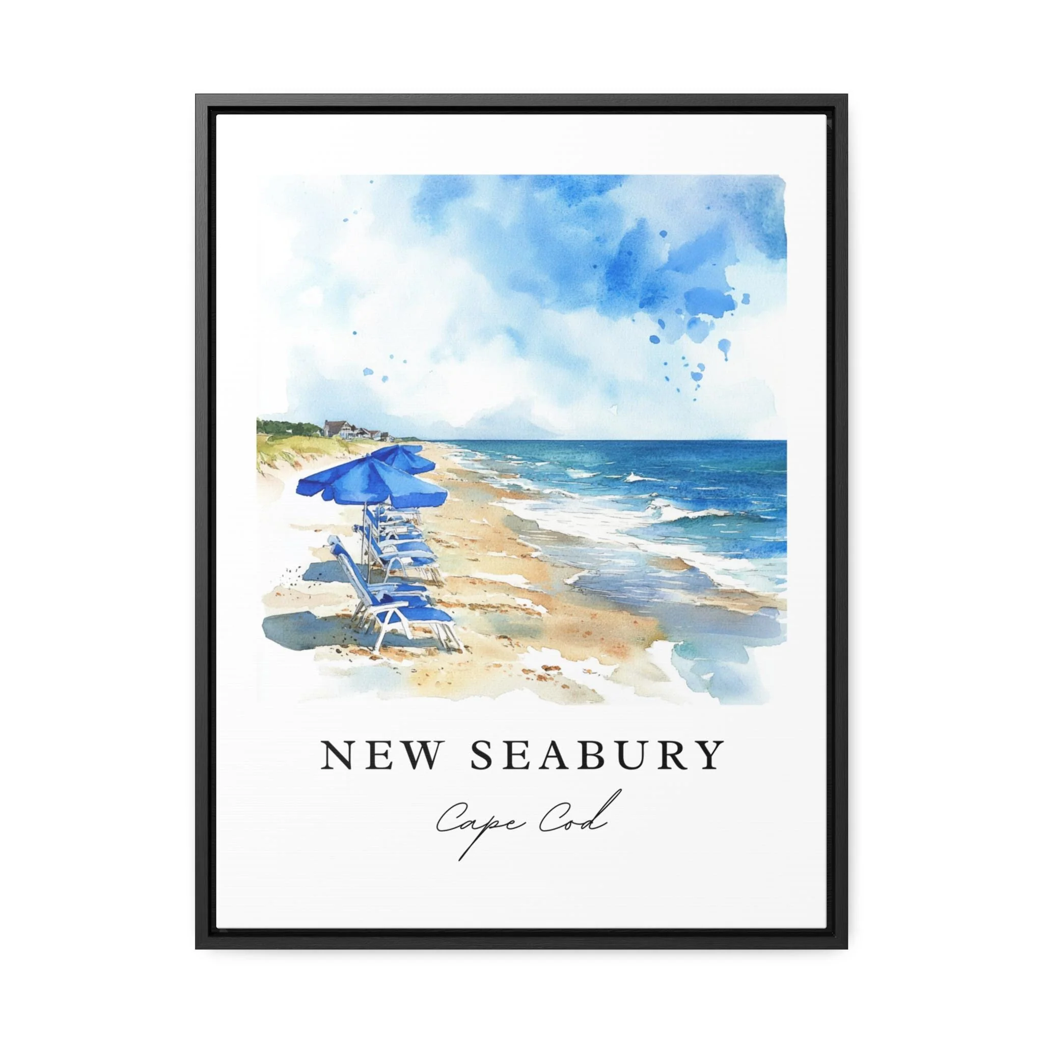 New Seabury, Massachusetts – Watercolor Art Print - Image 6