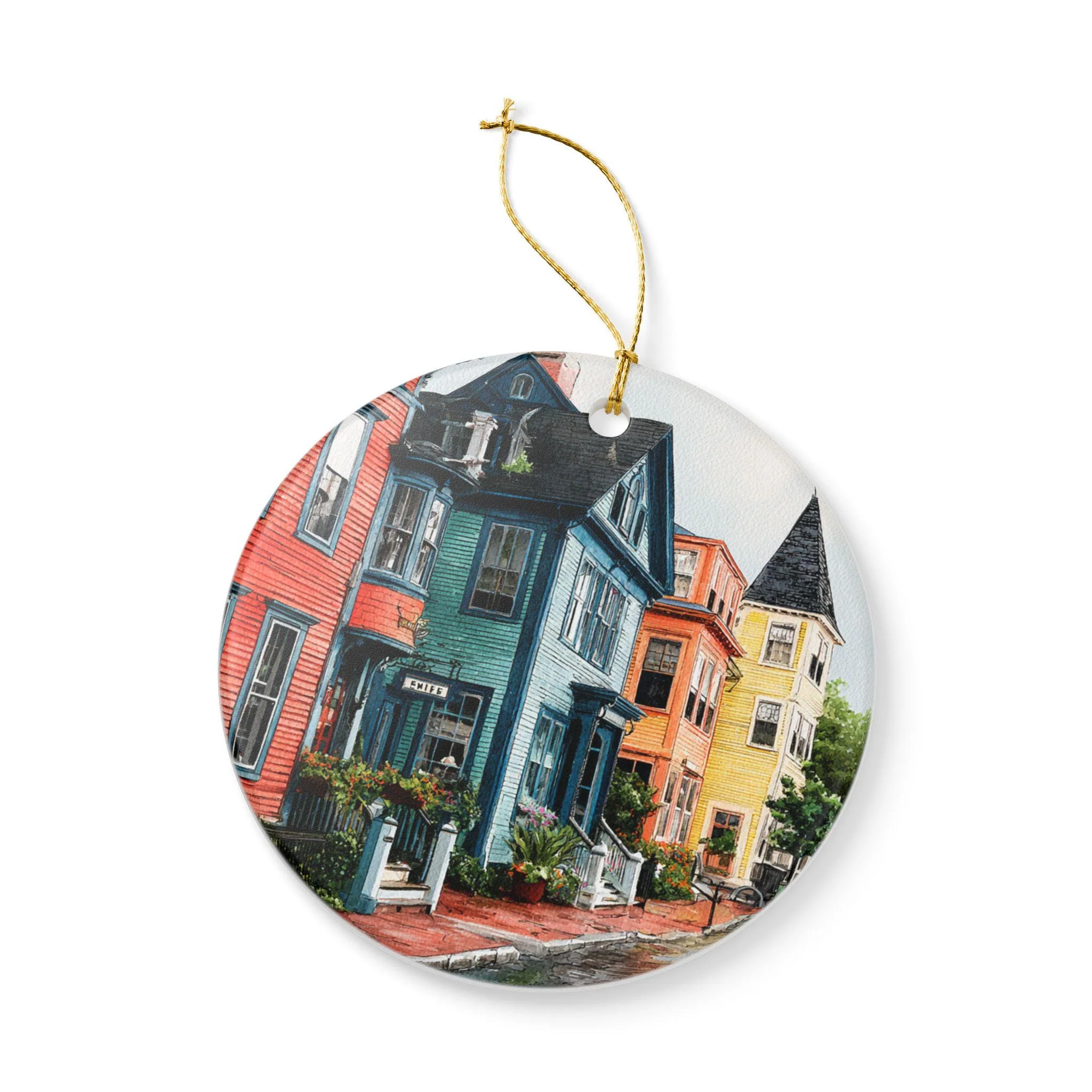 Newport RI Ornament: Unique Newport Rhode Island Souvenir, Newport Xmas Decor, and Authentic Newport RI Gift - Image 3