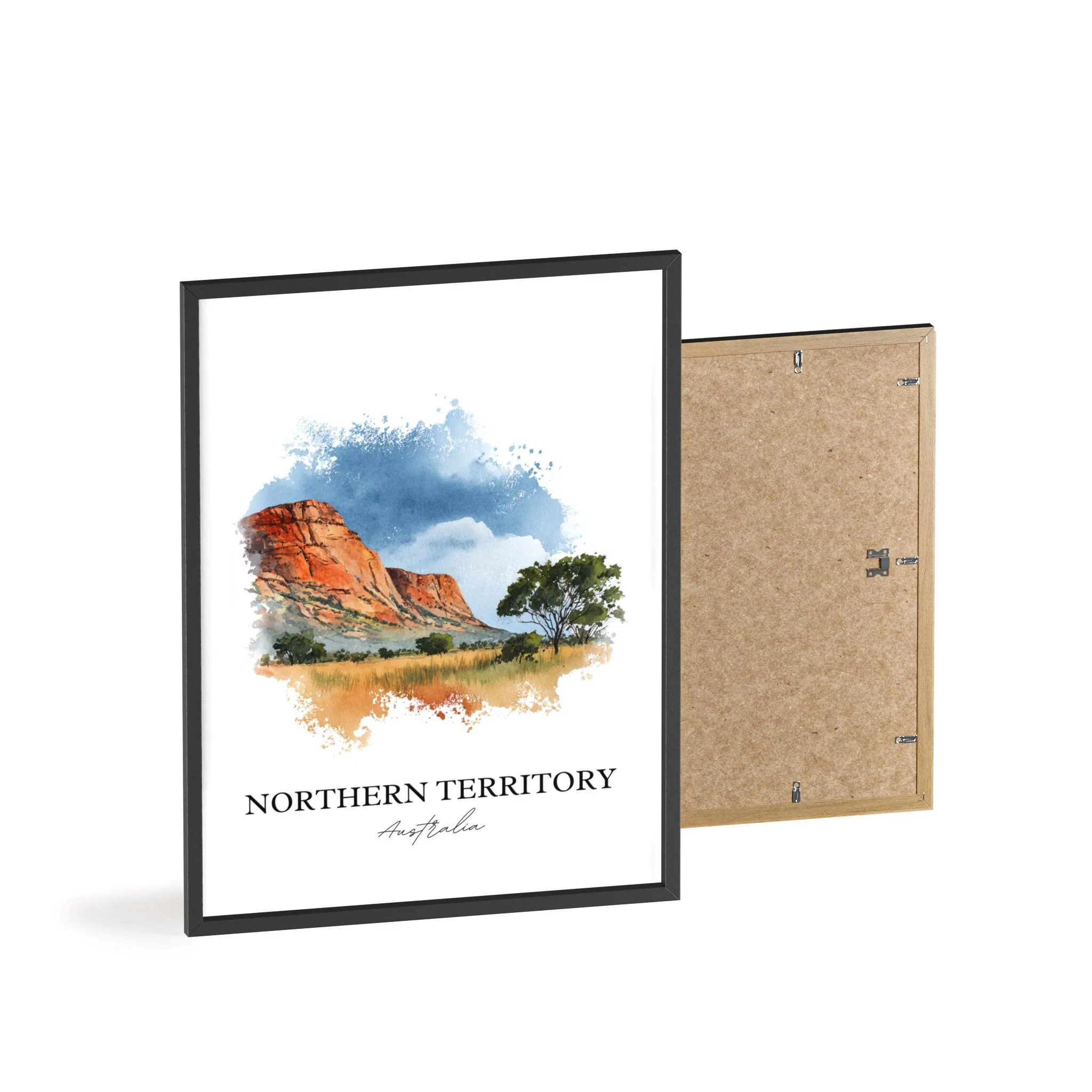 Northern Territory, Australia – Watercolor Art Print - Image 8