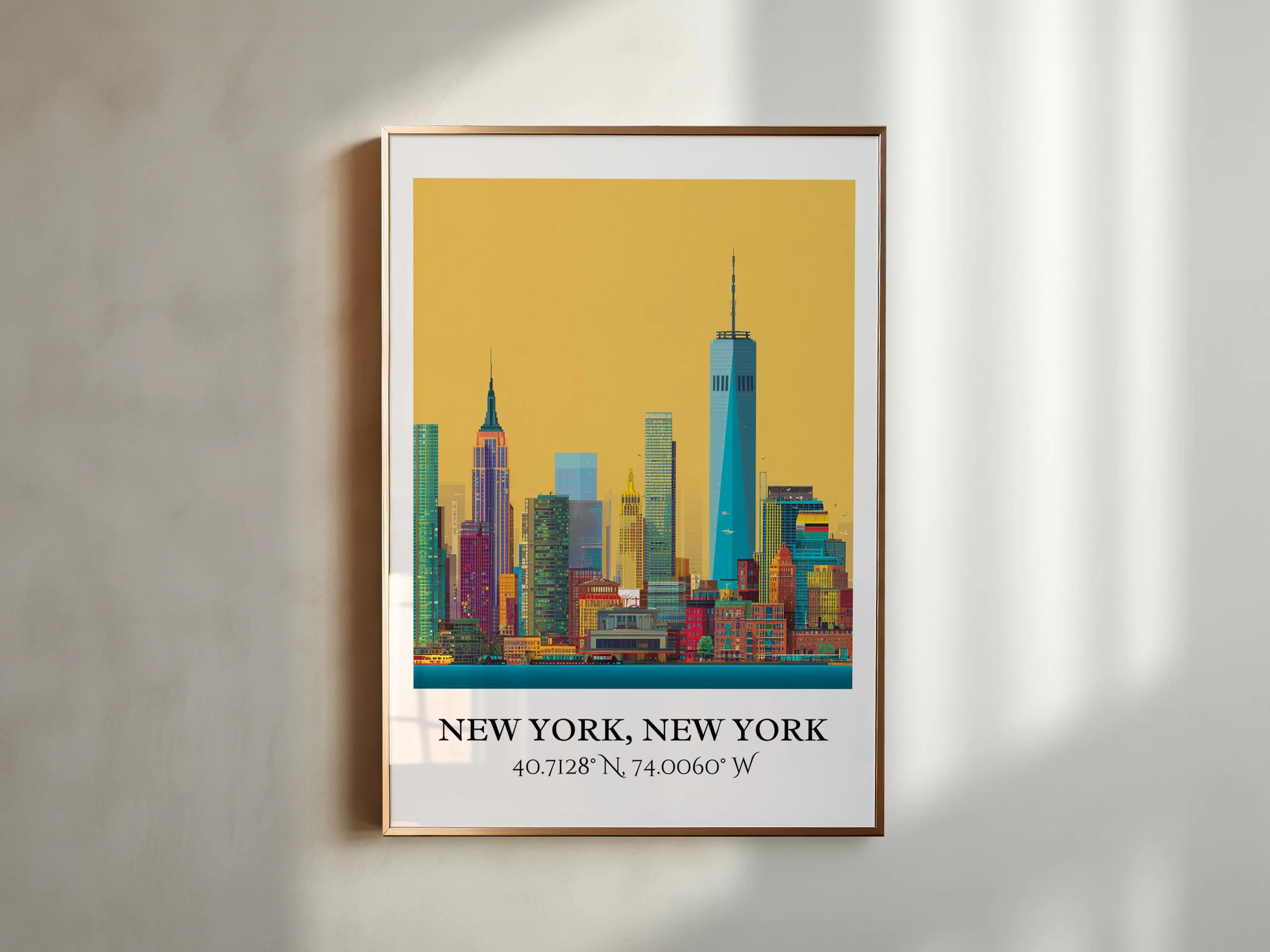 New York City, USA – Watercolor Art Print - Image 5