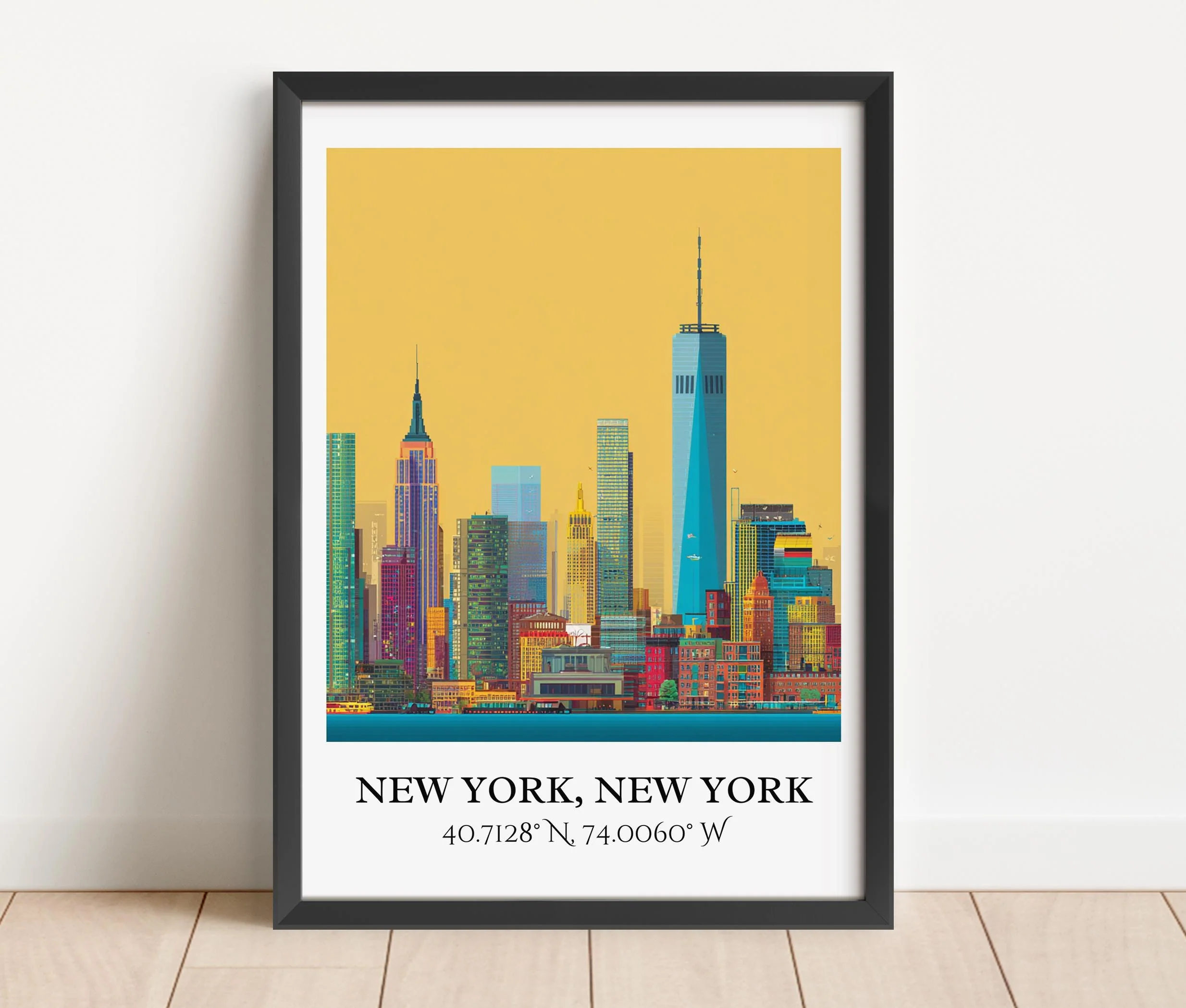 New York City, USA – Watercolor Art Print - Image 6