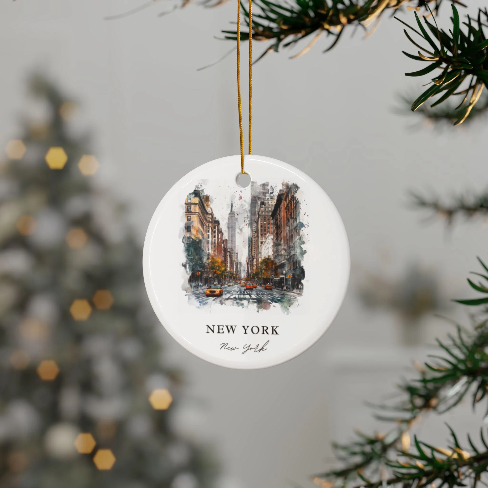 NYC Ornament: Unique NYC Souvenir, New York City Decor, and Authentic NYC Christmas Gift - Image 3