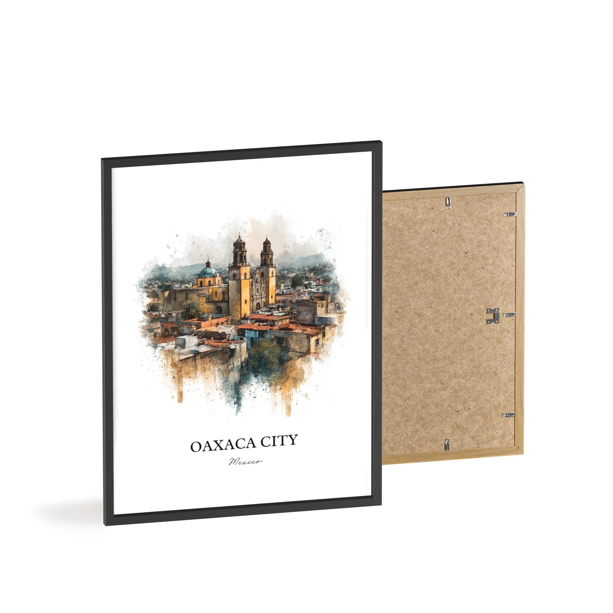 Oaxaca, Mexico – Watercolor Art Print - Image 11