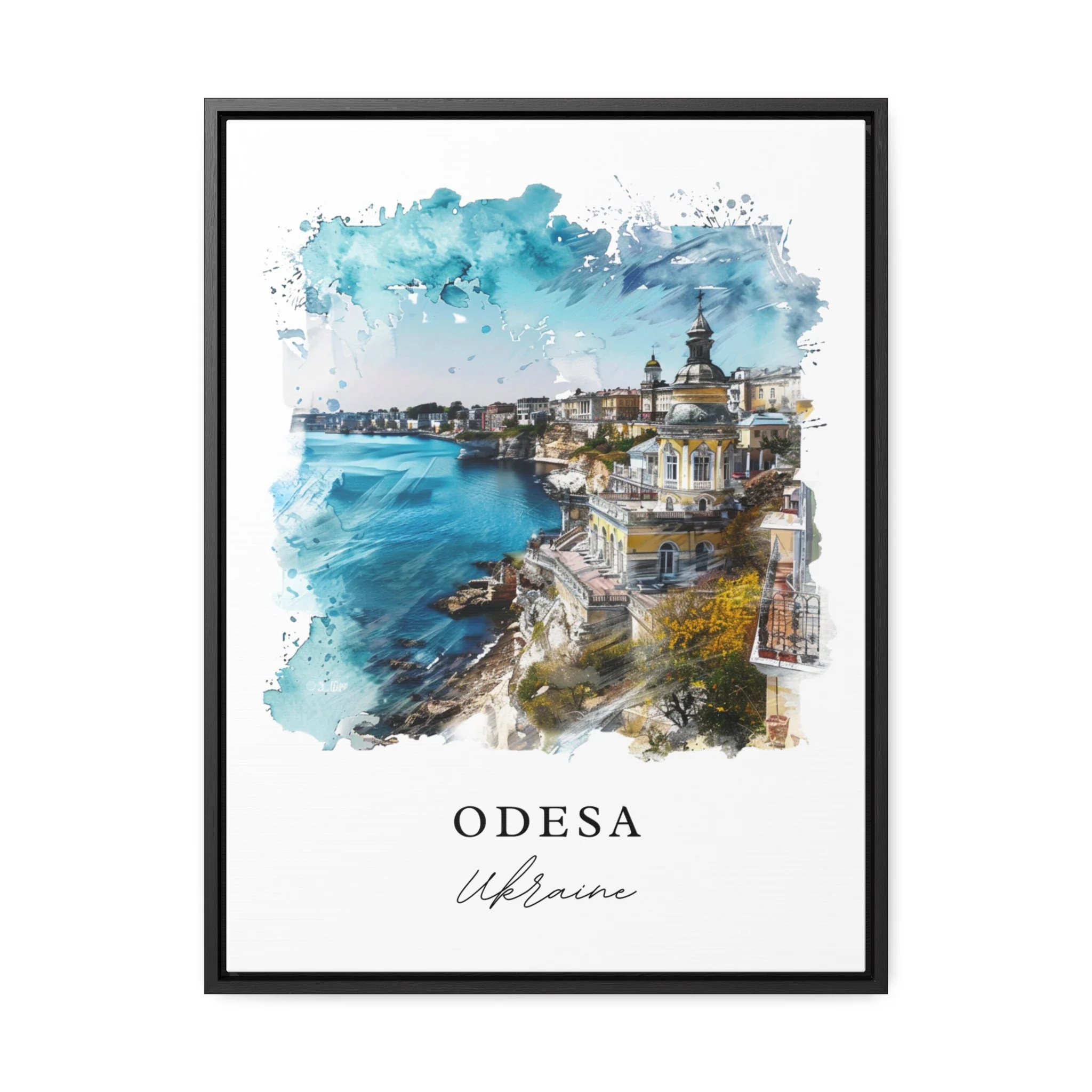 Odesa, Ukraine – Watercolor Art Print - Image 5