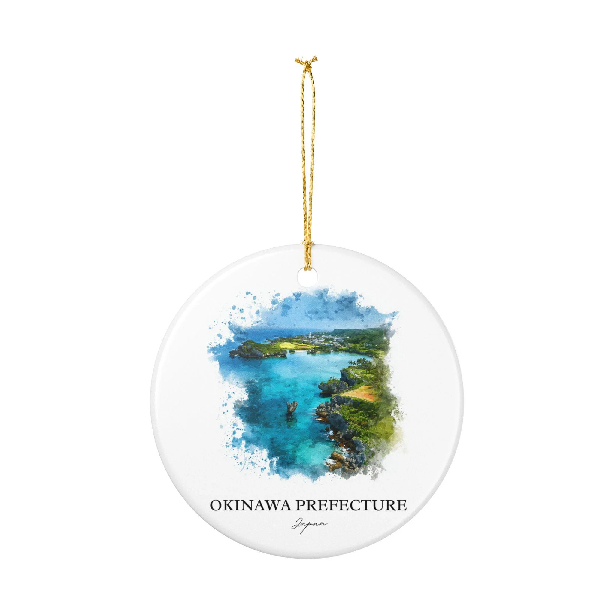 Okinawa Japan Ornament: Unique Okinawa Souvenir, Okinawa Japan Xmas Decor, and Authentic Okinawa Japan Gift - Image 2