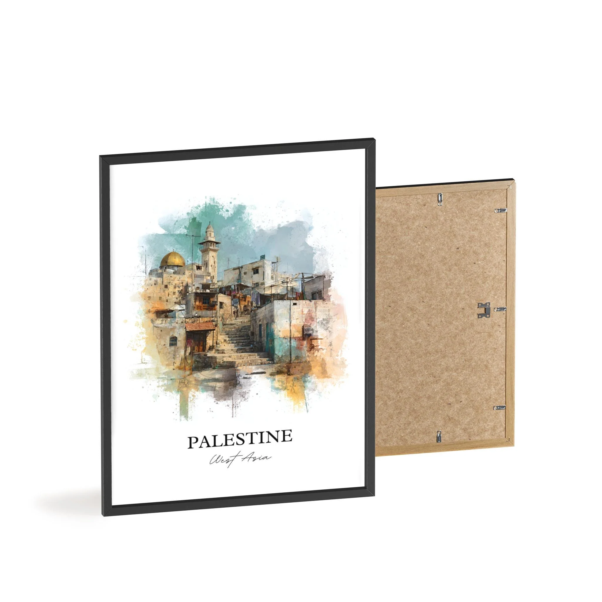Palestine, Palestine – Watercolor Art Print - Image 8