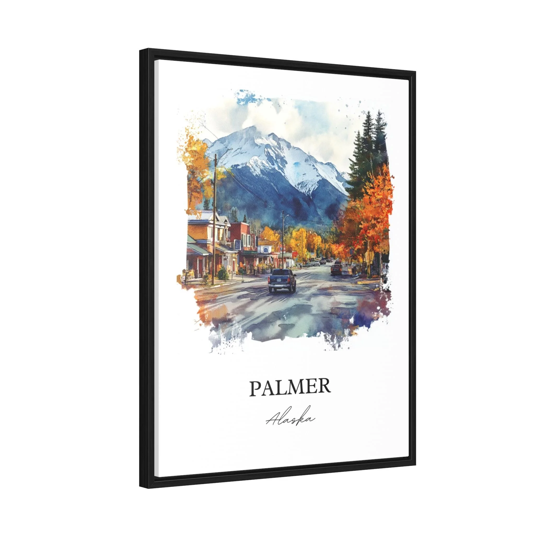 Palmer, Alaska – Watercolor Art Print - Image 8