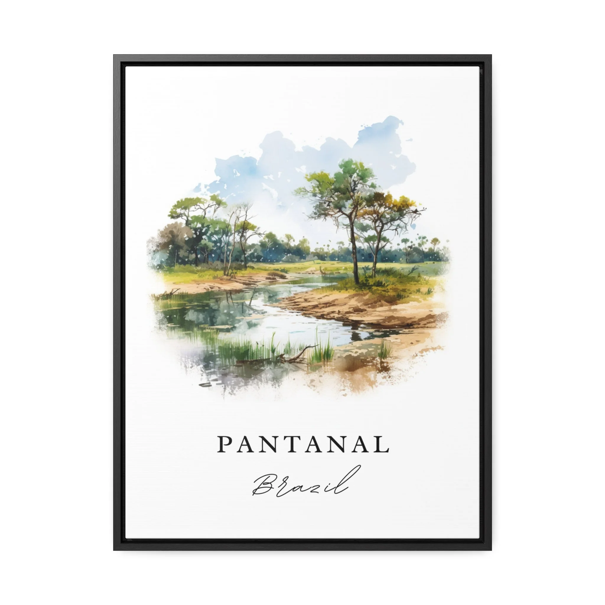 Pantanal, Brazil – Watercolor Art Print - Image 2