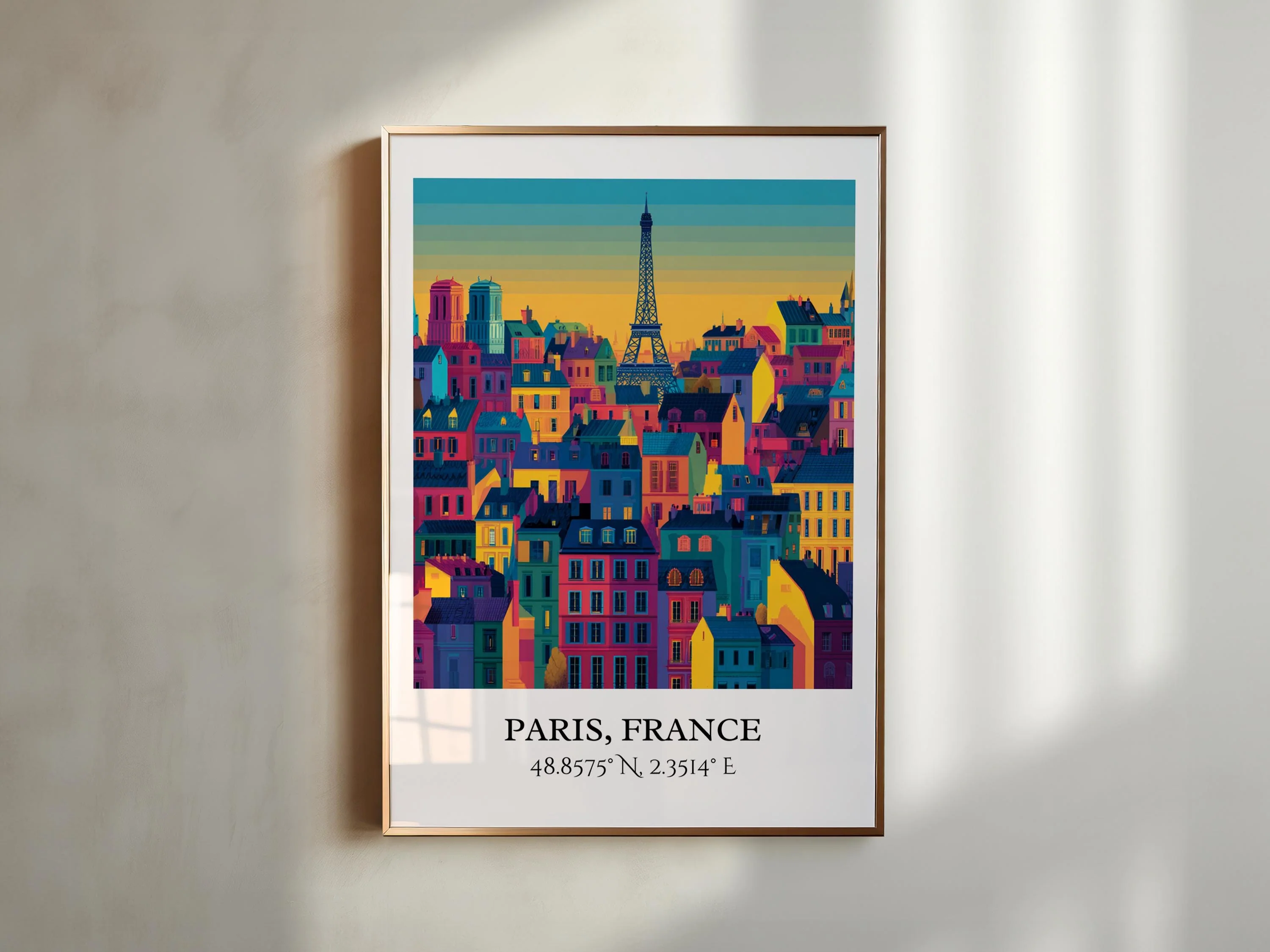 Paris, France – Watercolor Art Print - Image 3