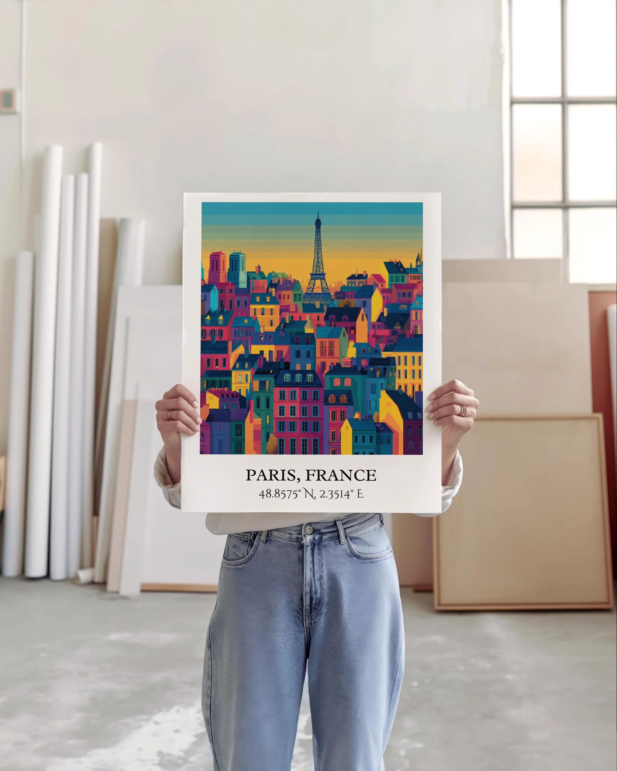 Paris, France – Watercolor Art Print - Image 5