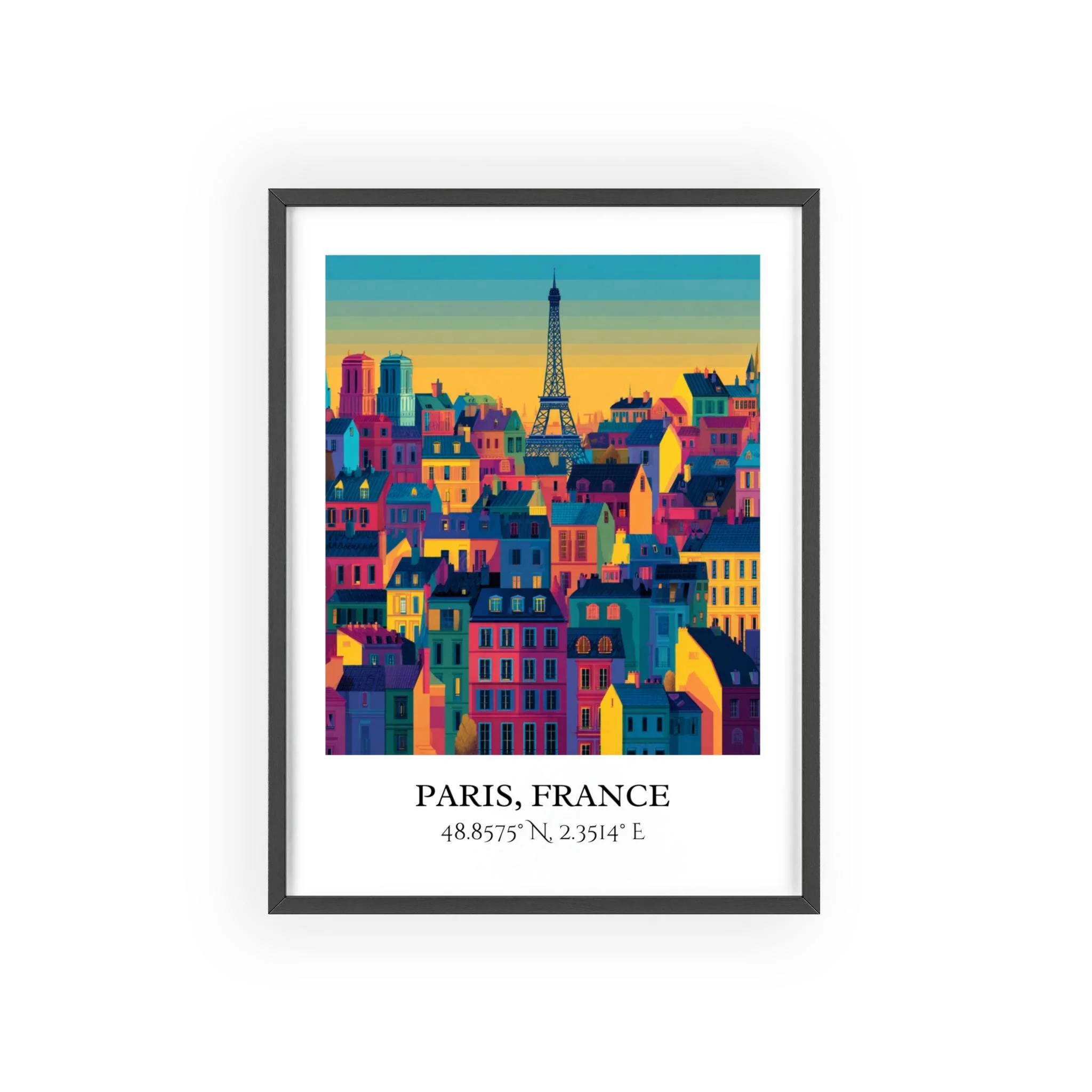 Paris, France – Watercolor Art Print - Image 7