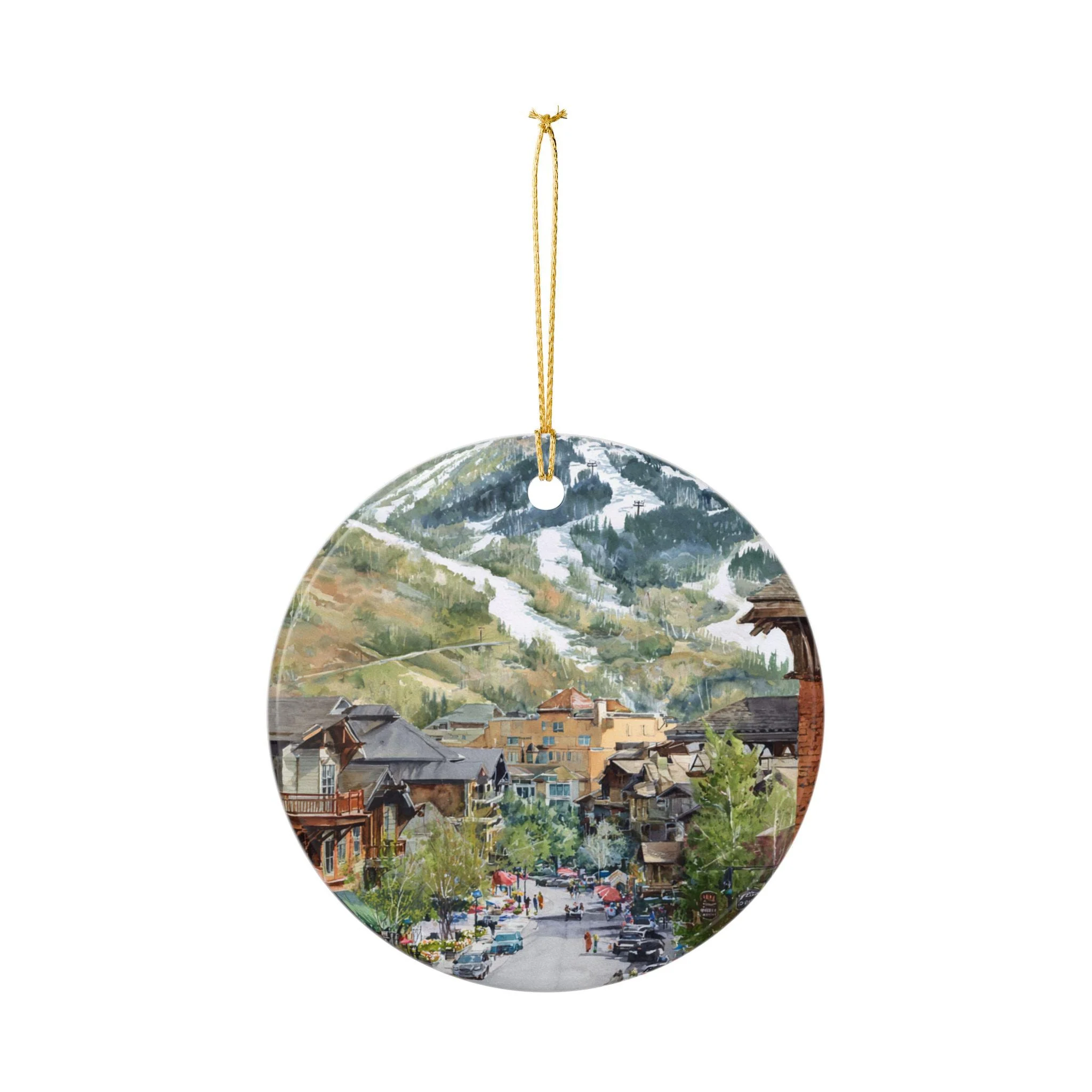 Park City UT Ornament: Unique Park City Souvenir, Park City Xmas Decor, and Authentic Park City Utah Gift - Image 2
