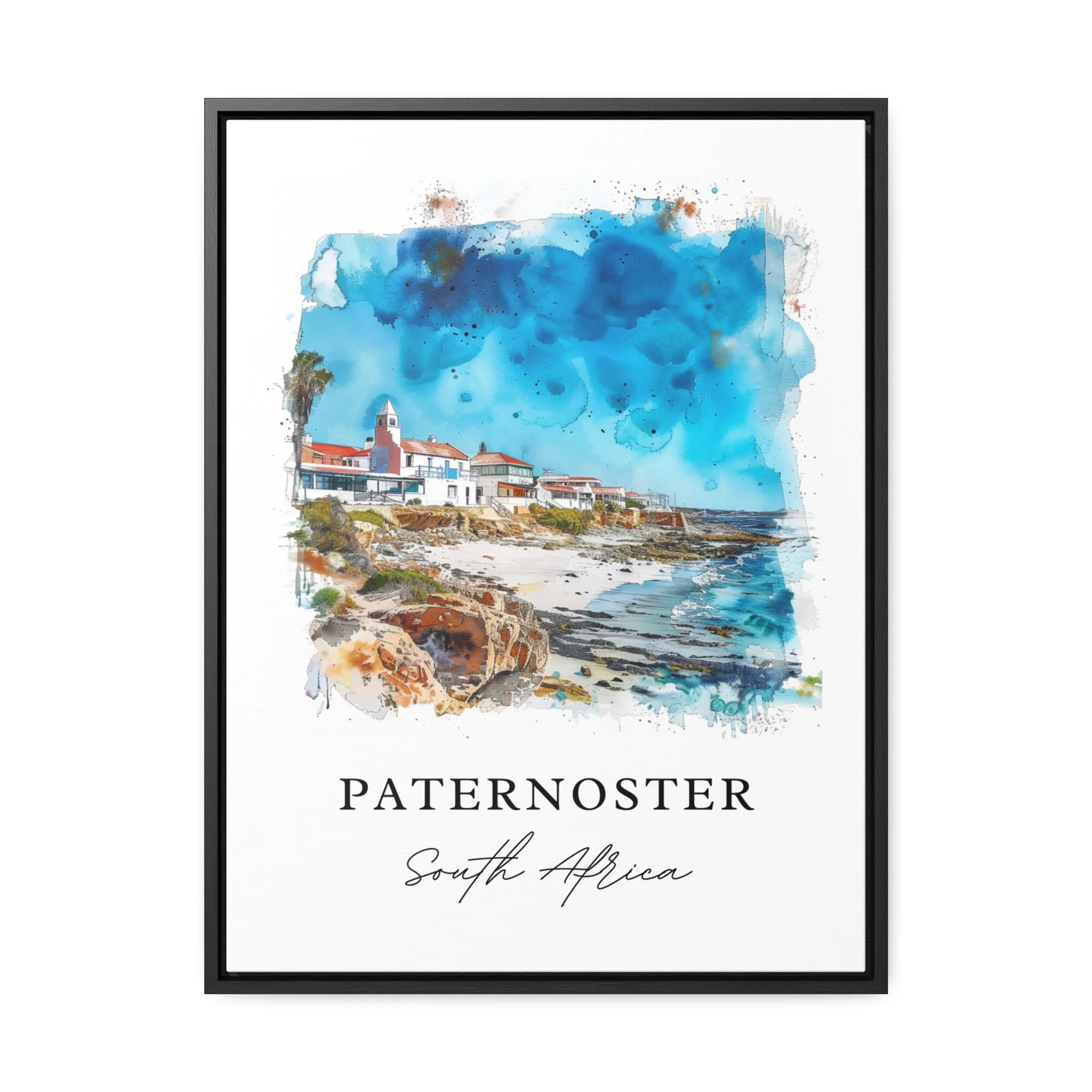 Paternoster, South Africa – Watercolor Art Print - Image 5