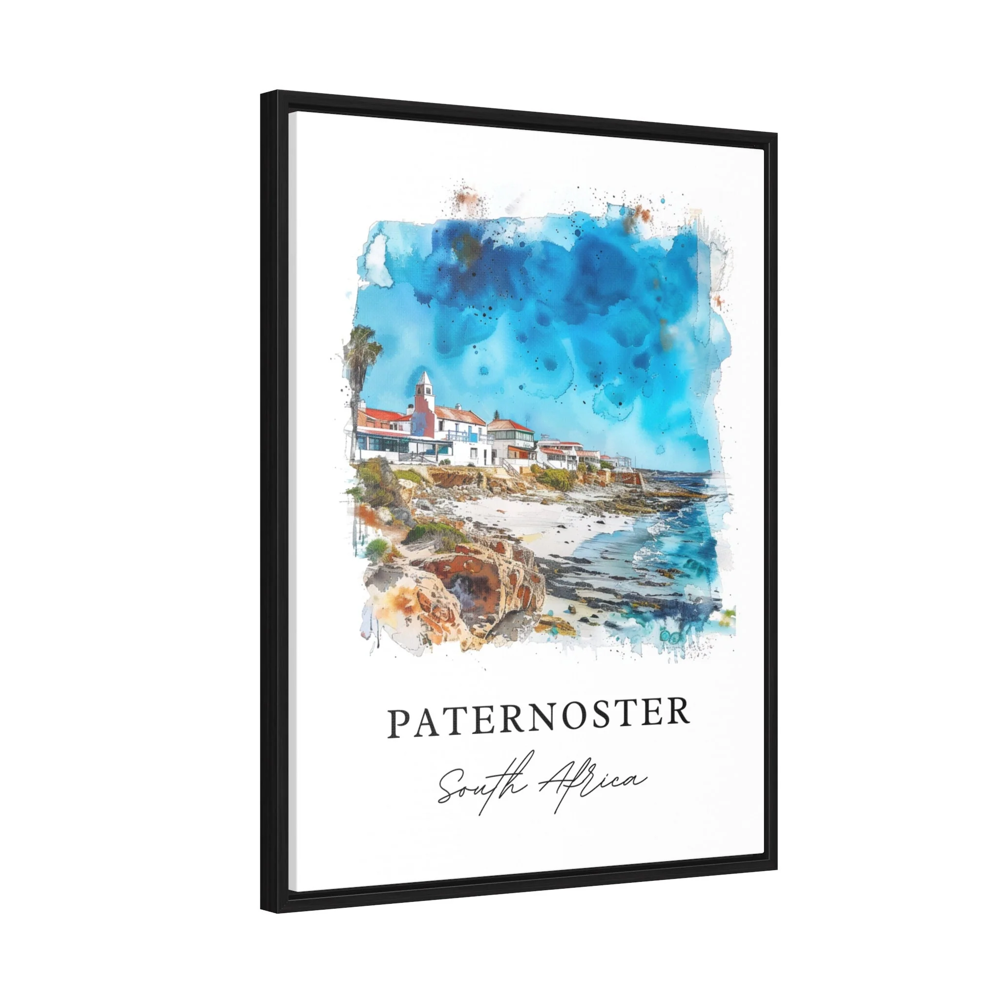 Paternoster, South Africa – Watercolor Art Print - Image 6