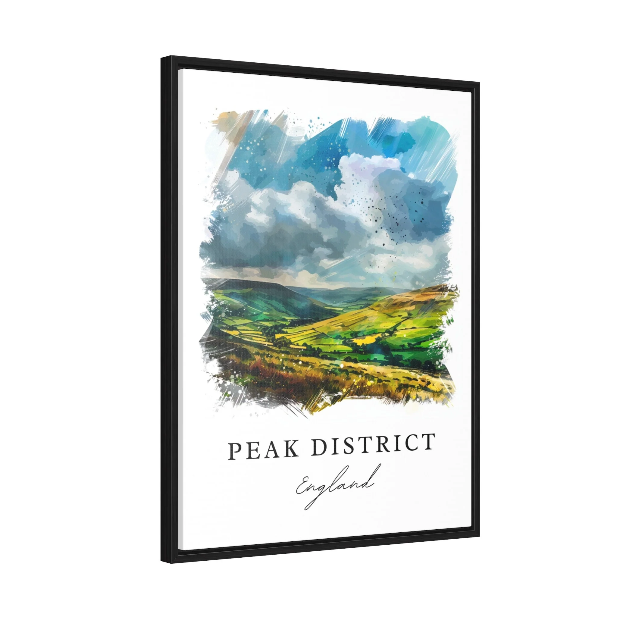 Peak District, UK – Watercolor Art Print - Image 6