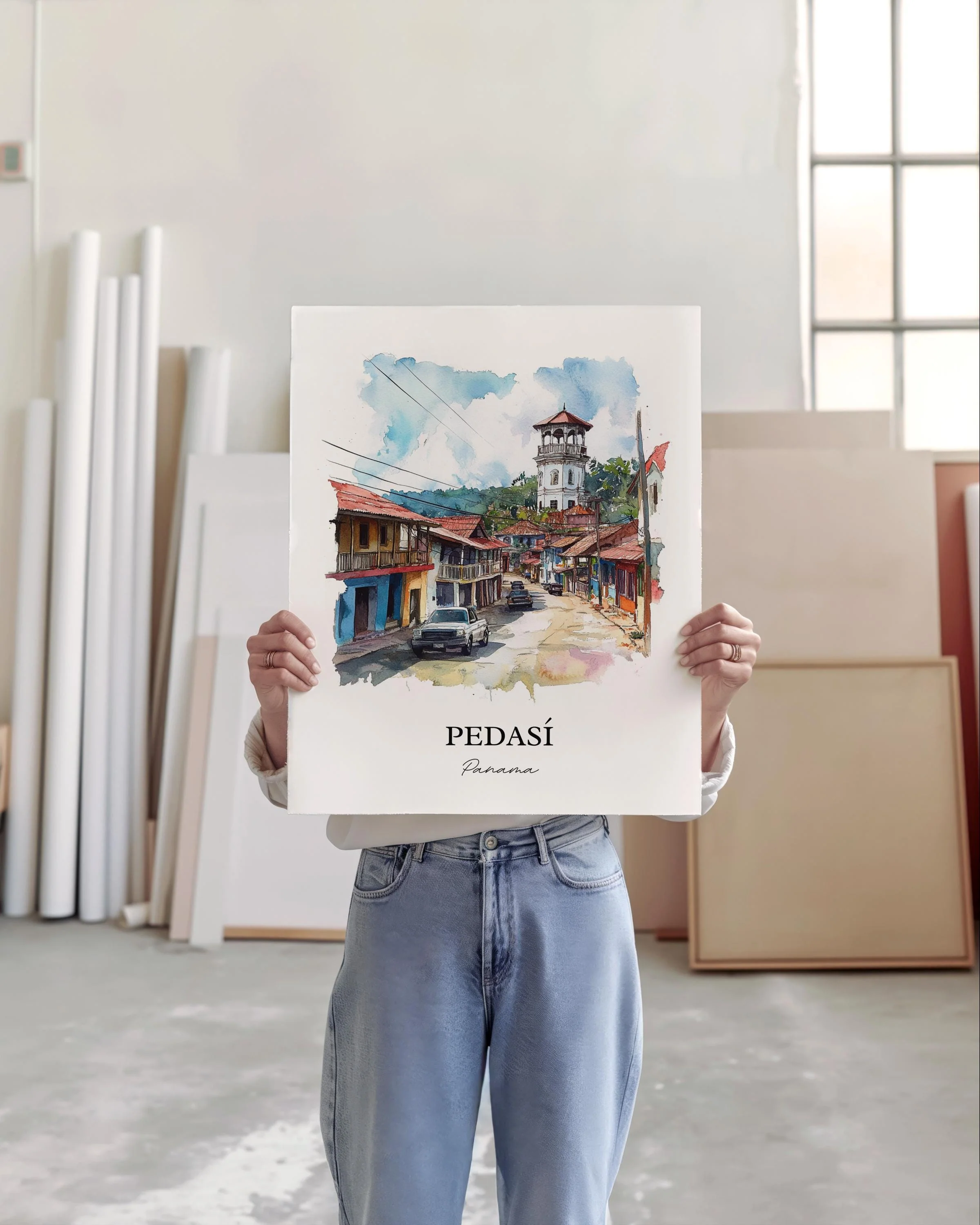 Pedasí, Panama – Watercolor Art Print - Image 5