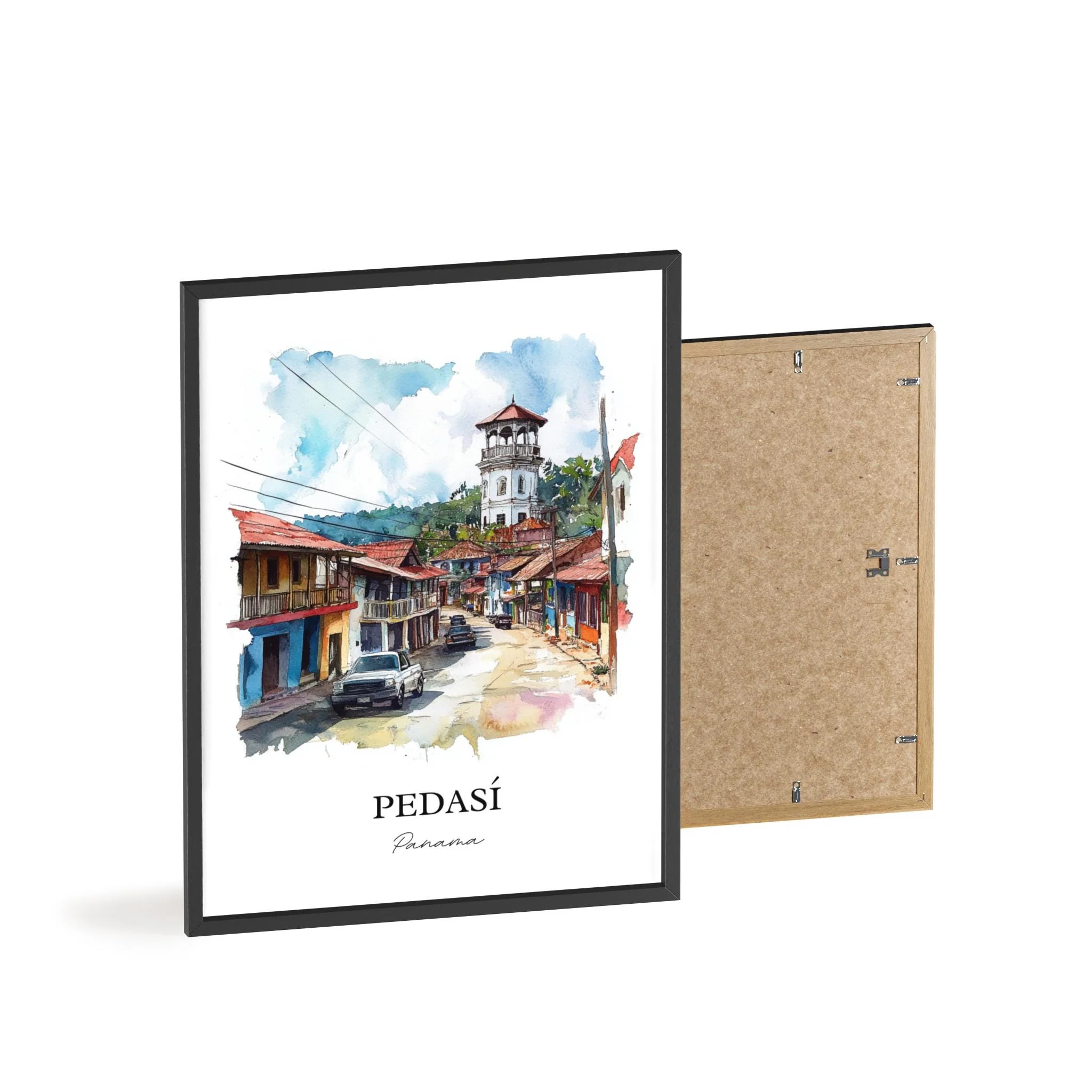 Pedasí, Panama – Watercolor Art Print - Image 8