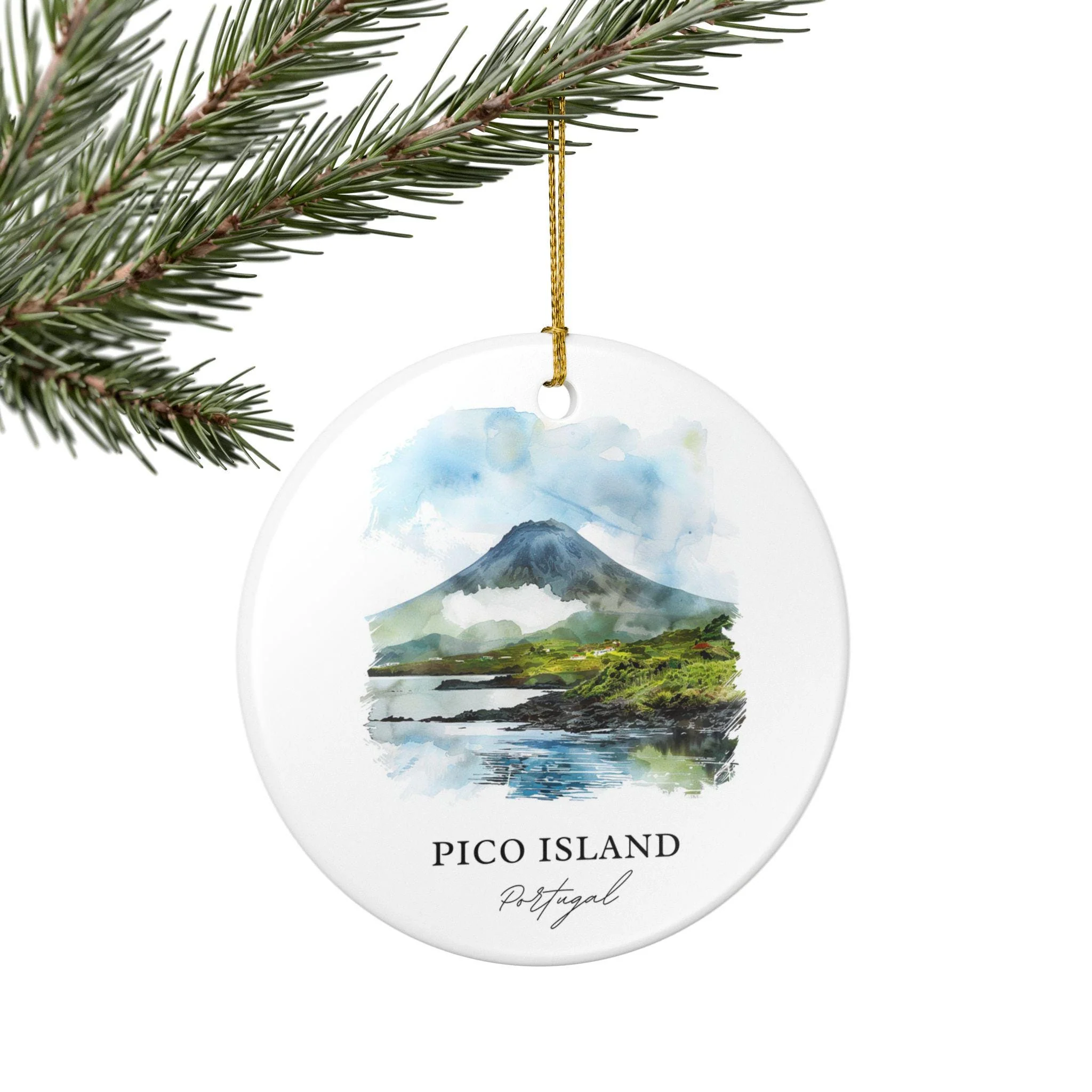 Pico Island Ornament: Unique Pico Island Souvenir, Portugal Xmas Decor, and Authentic Pico Island Gift - Image 5