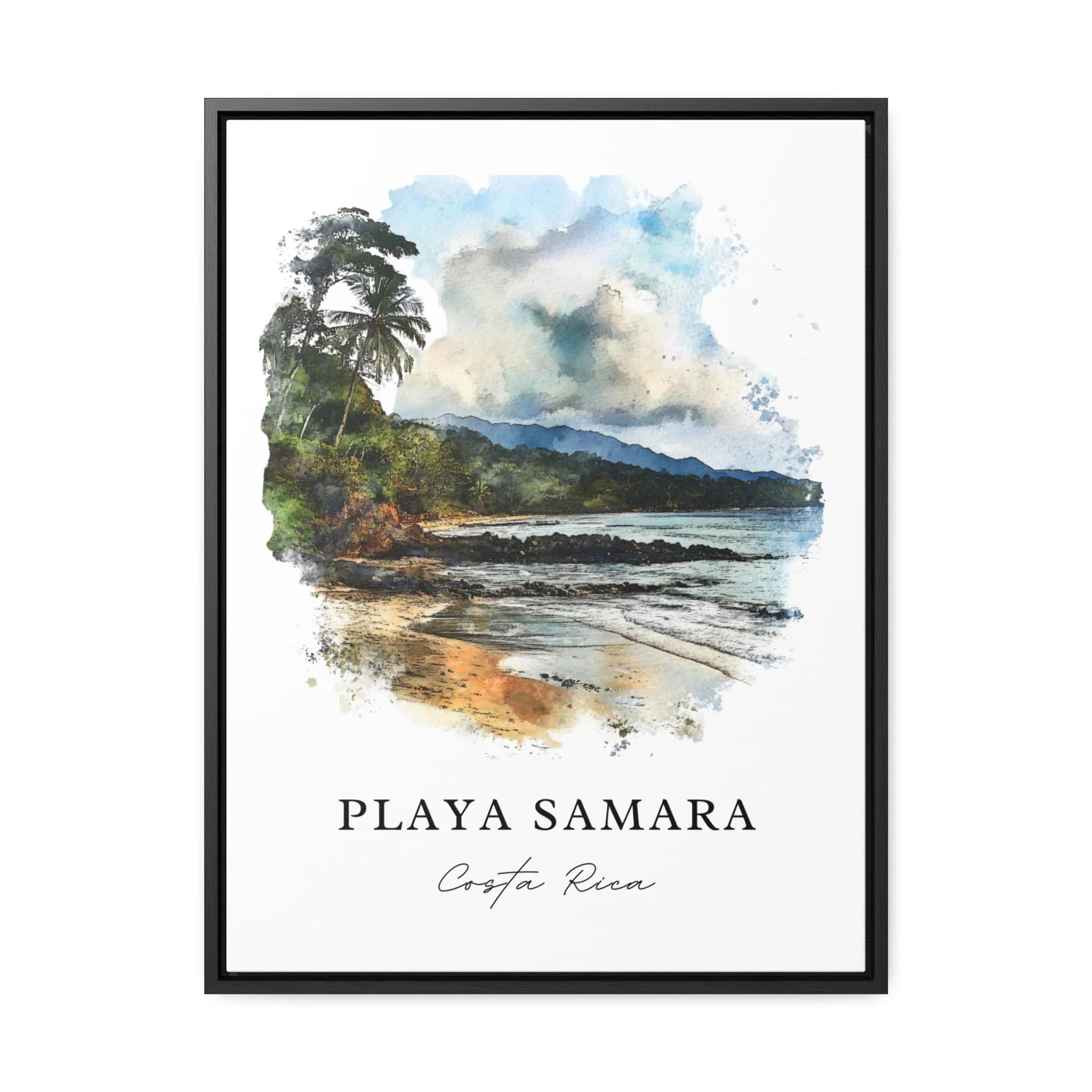 Playa Samara, Costa Rica – Watercolor Art Print - Image 5