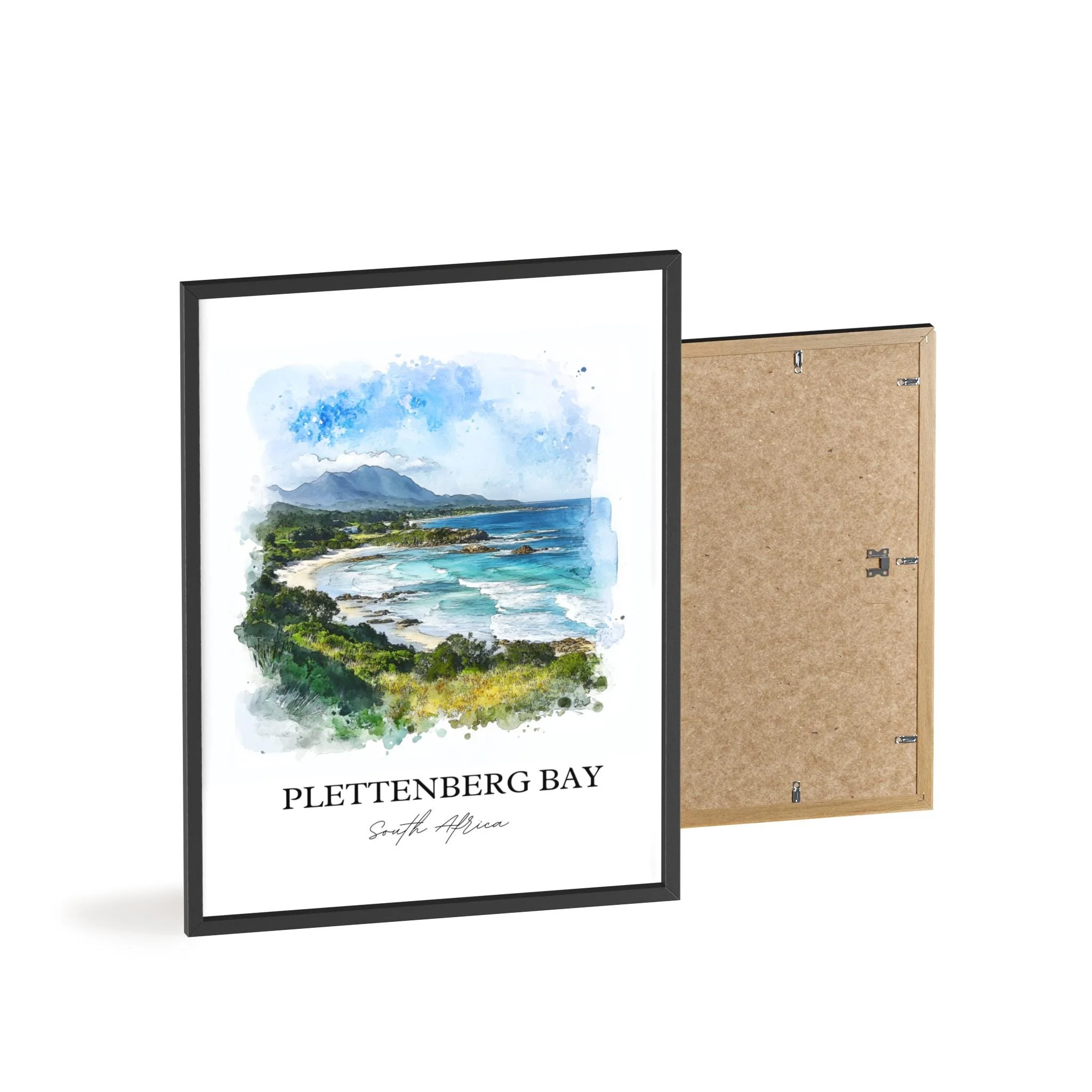 Plettenberg Bay, South Africa – Watercolor Art Print - Image 8