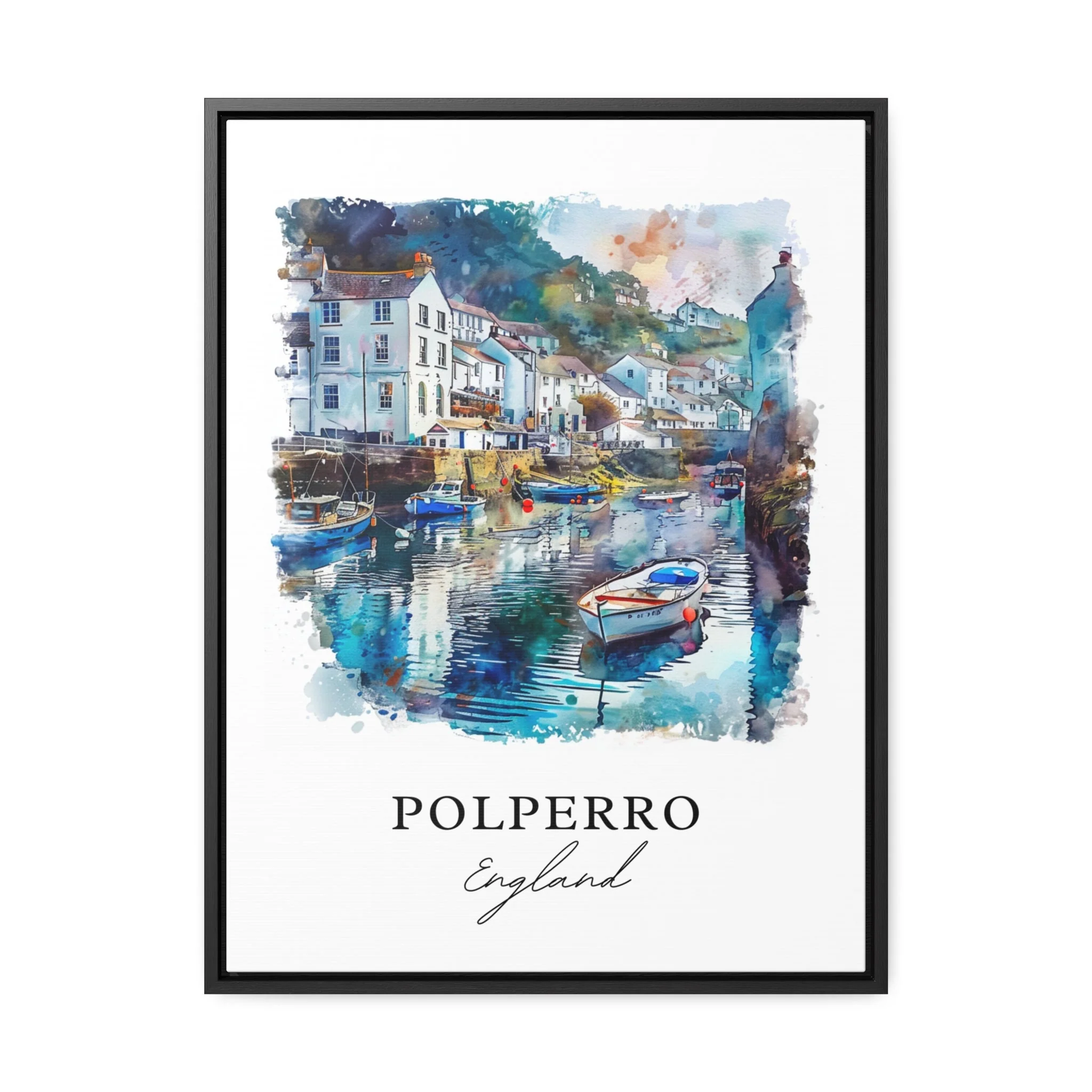 Polperro, England – Watercolor Art Print - Image 5
