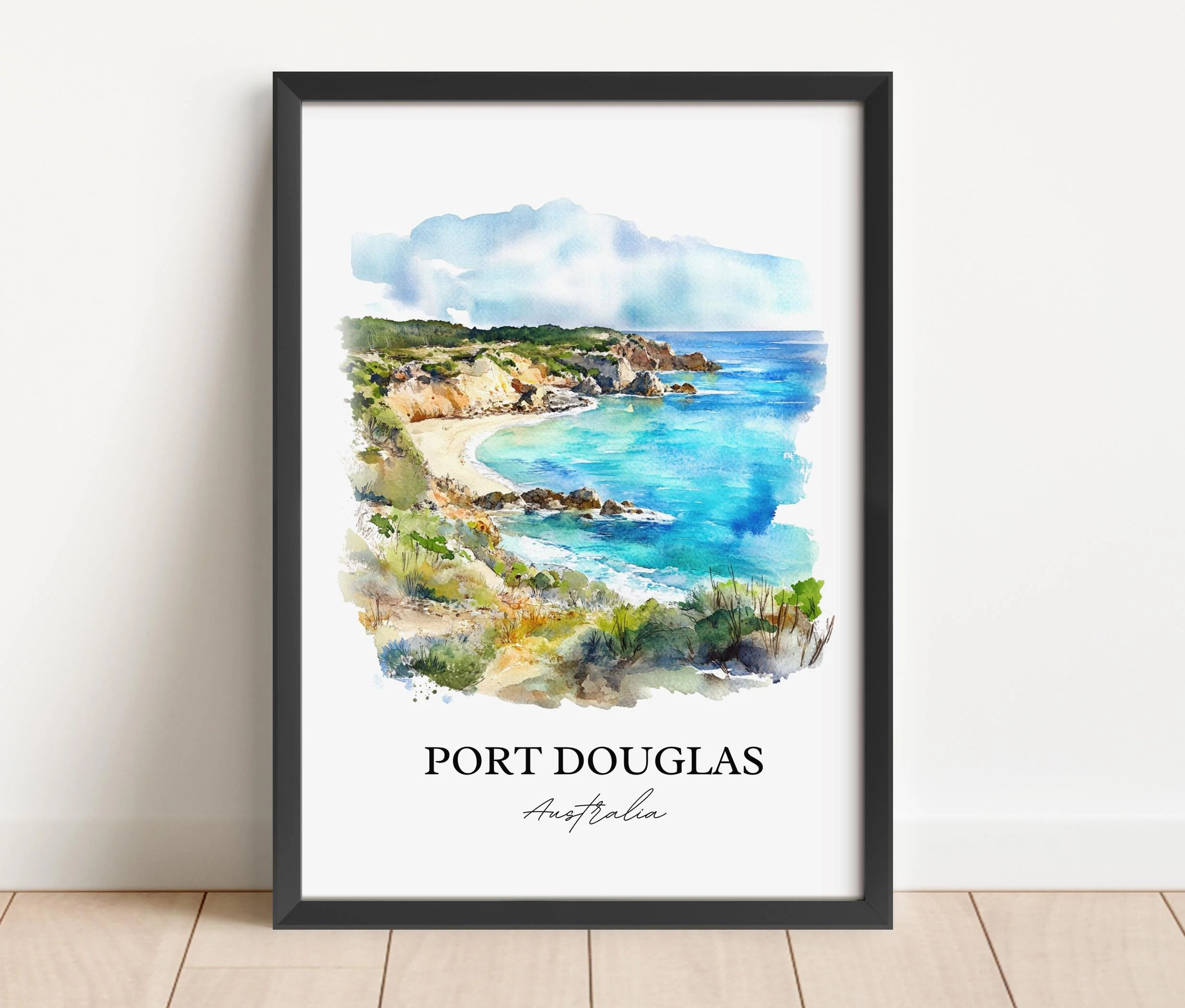 Port Douglas, Australia – Watercolor Art Print - Image 6