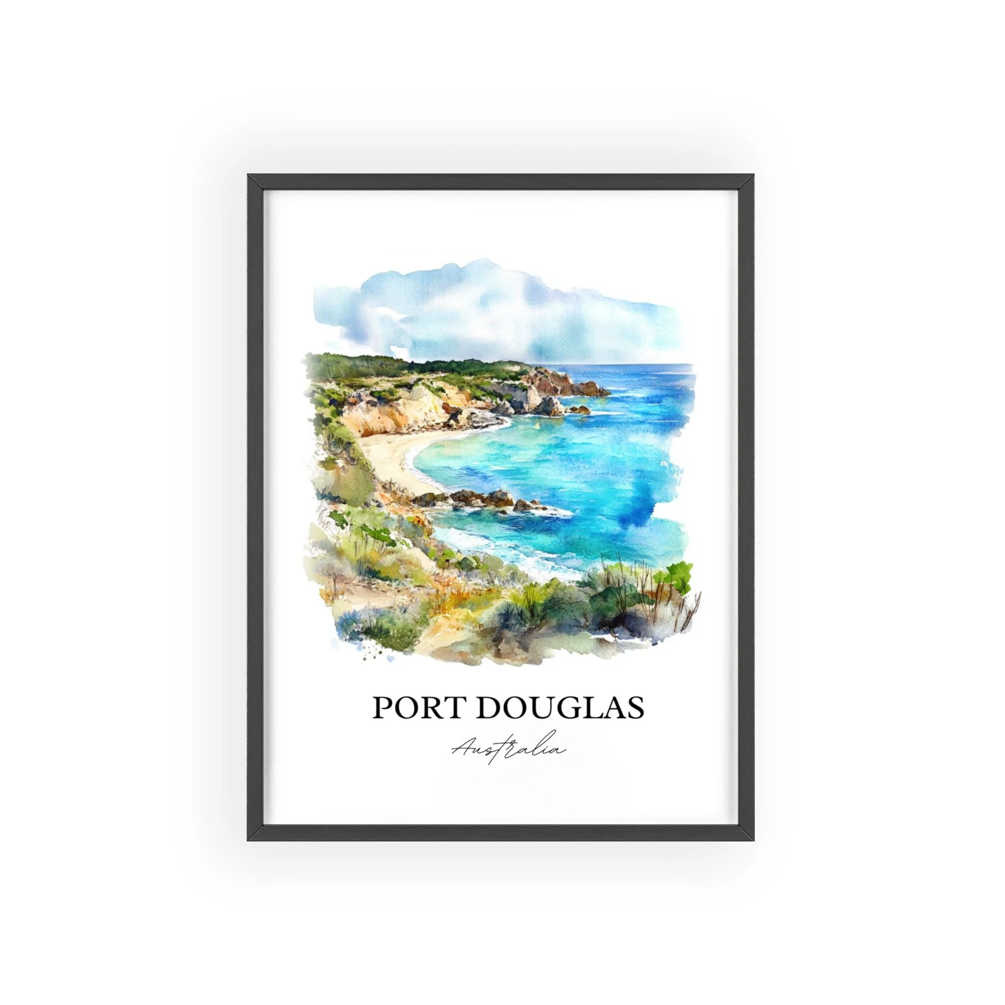Port Douglas, Australia – Watercolor Art Print - Image 7
