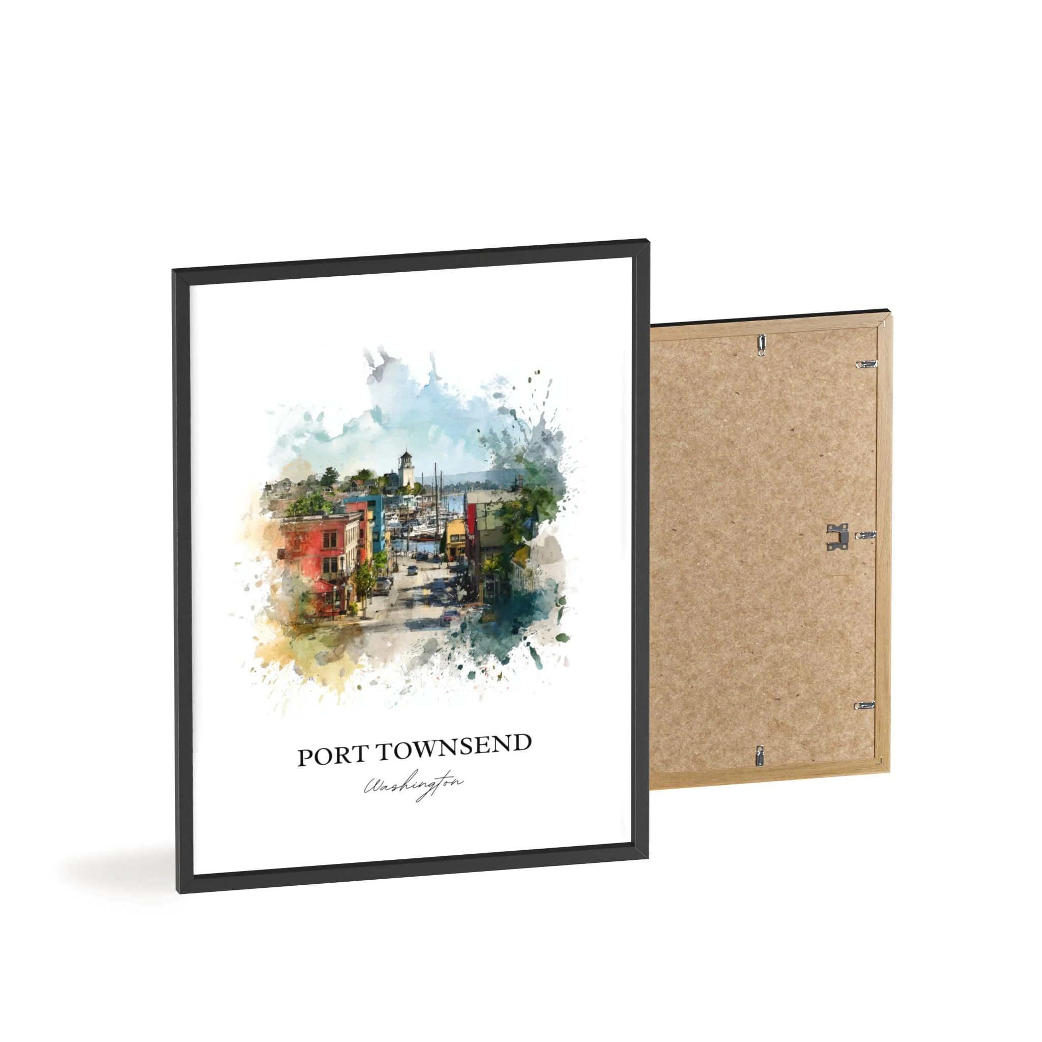 Port Townsend, Washington – Watercolor Art Print - Image 11