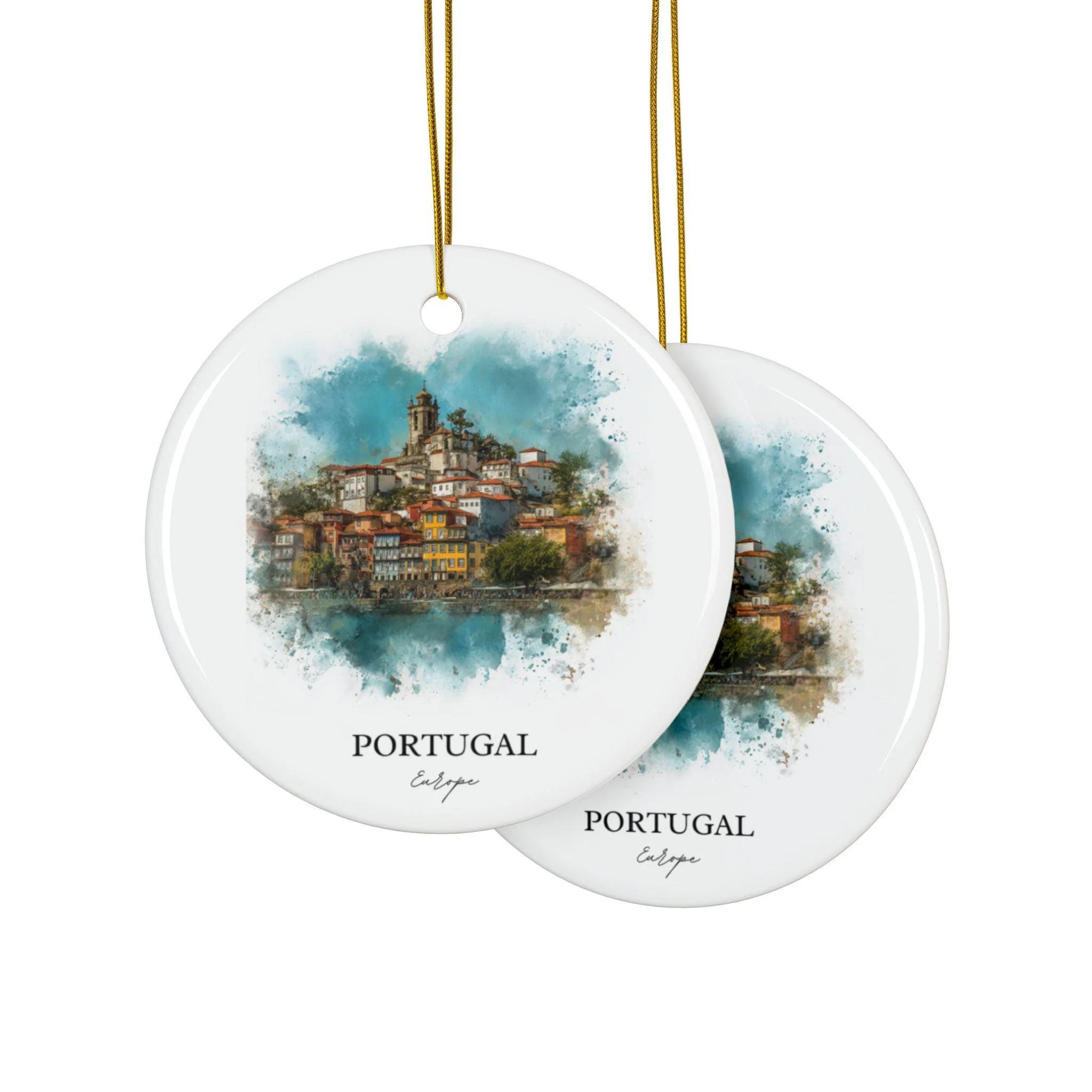 Portugal Ornament: Unique Portugal Souvenir, Portugal Xmas Decor, and Authentic Portugal Country Gift - Image 2